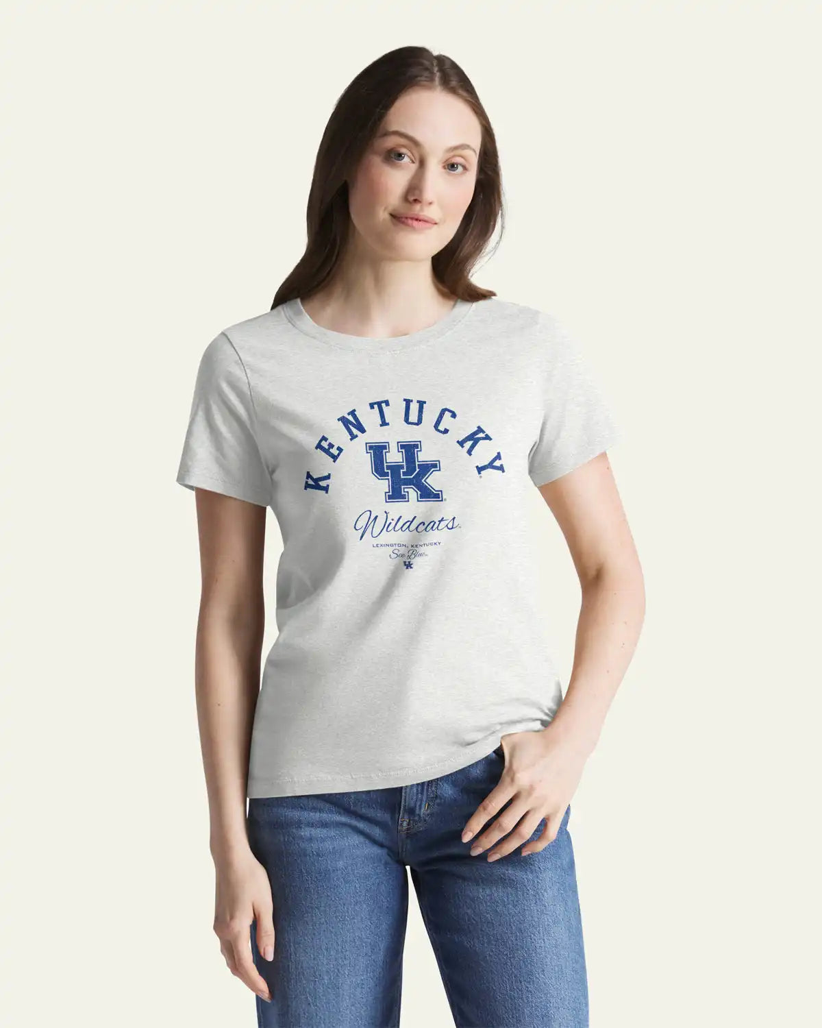 KENTUCKY WILDCATS ARCBALL '47 WOMEN'S EVERYDAY TEE