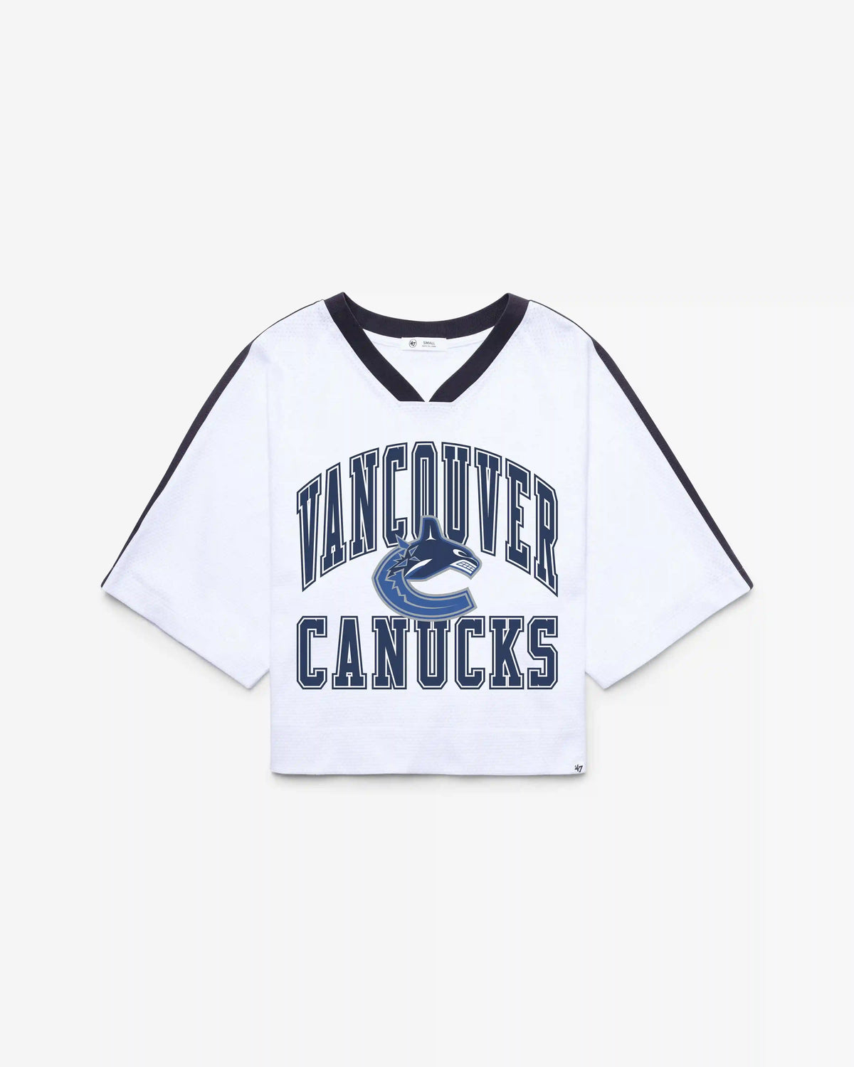 VANCOUVER CANUCKS BIG OVERARCH '47 WOMEN'S DROP NEEDLE RAGLAN
