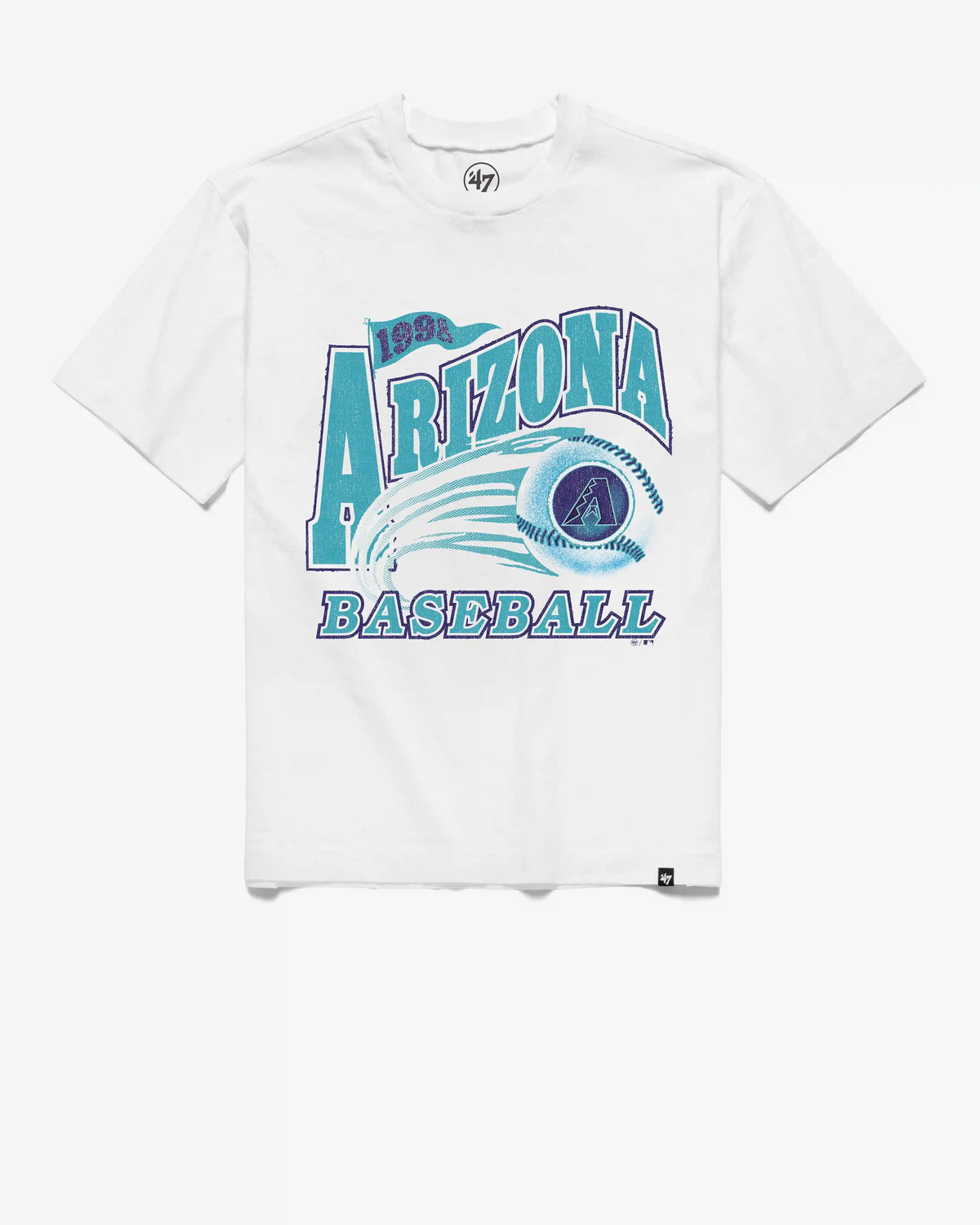 ARIZONA DIAMONDBACKS CITY CONNECT GAME WORN CURVE '47 FOUNDATION