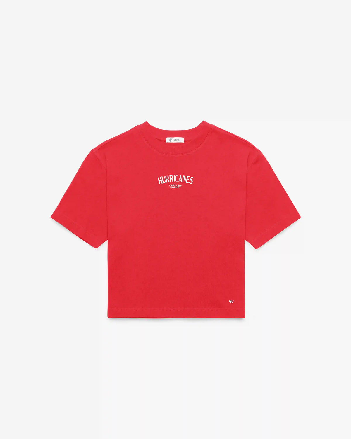CAROLINA HURRICANES HADRIAN '47 FOUNDATION CROP TEE WOMENS