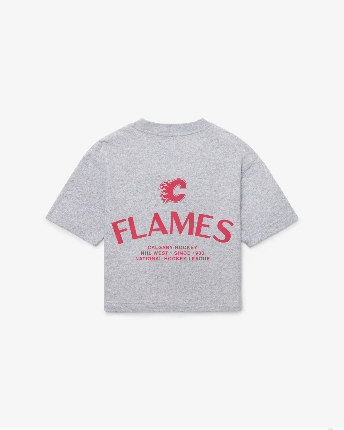 CALGARY FLAMES HADRIAN '47 FOUNDATION CROP TEE WOMENS