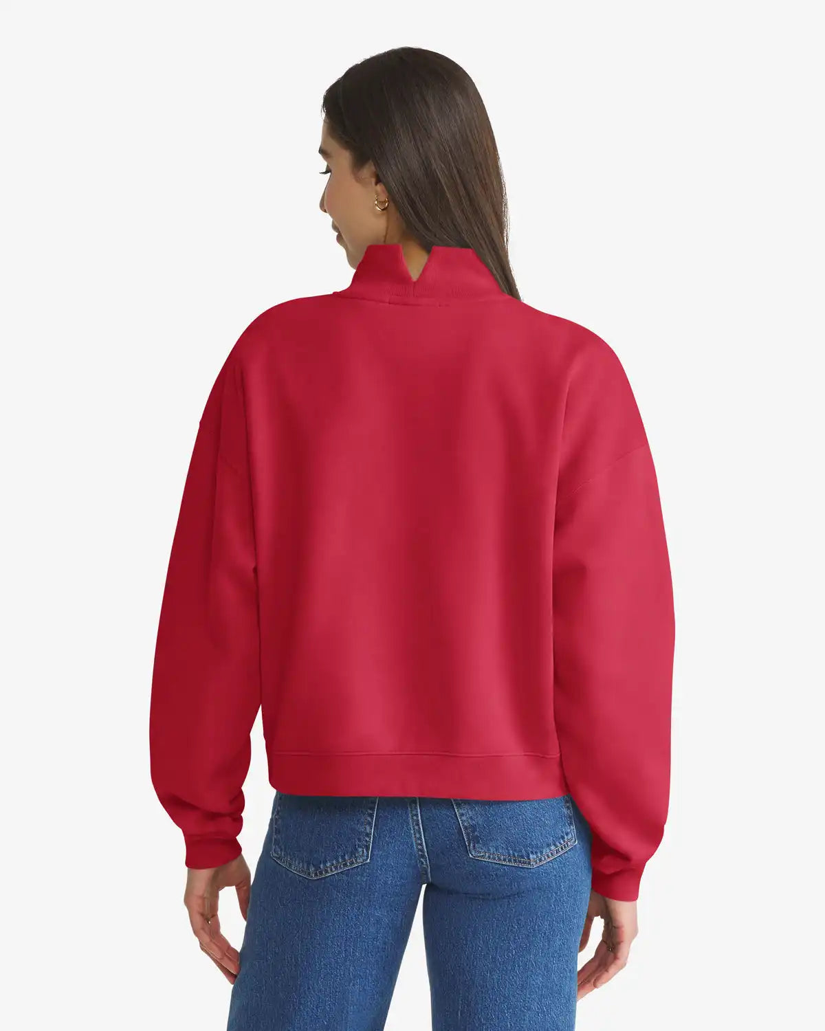 SAN FRANCISCO 49ERS VANTAGE '47 WOMEN'S MOCK NECK PULLOVER