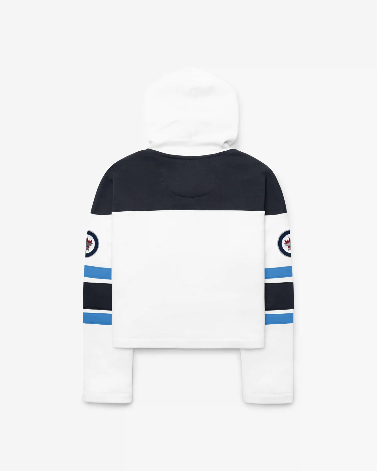 WINNIPEG JETS CUT THRU CROPPED '47 WOMEN'S SUPERIOR LACER HOOD