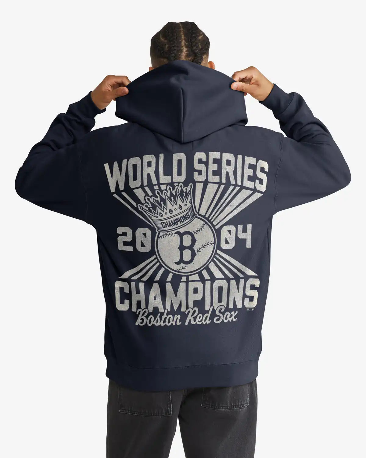 BOSTON RED SOX COOPERSTOWN WORLD SERIES ANOITED '47 FOUNDATION HOOD