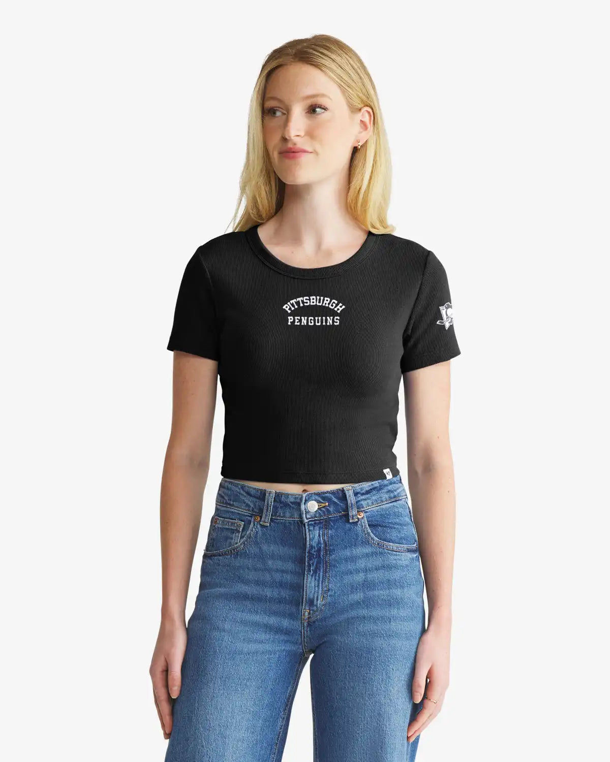 PITTSBURGH PENGUINS SPIRITED '47 WOMEN'S BABY RIB TEE