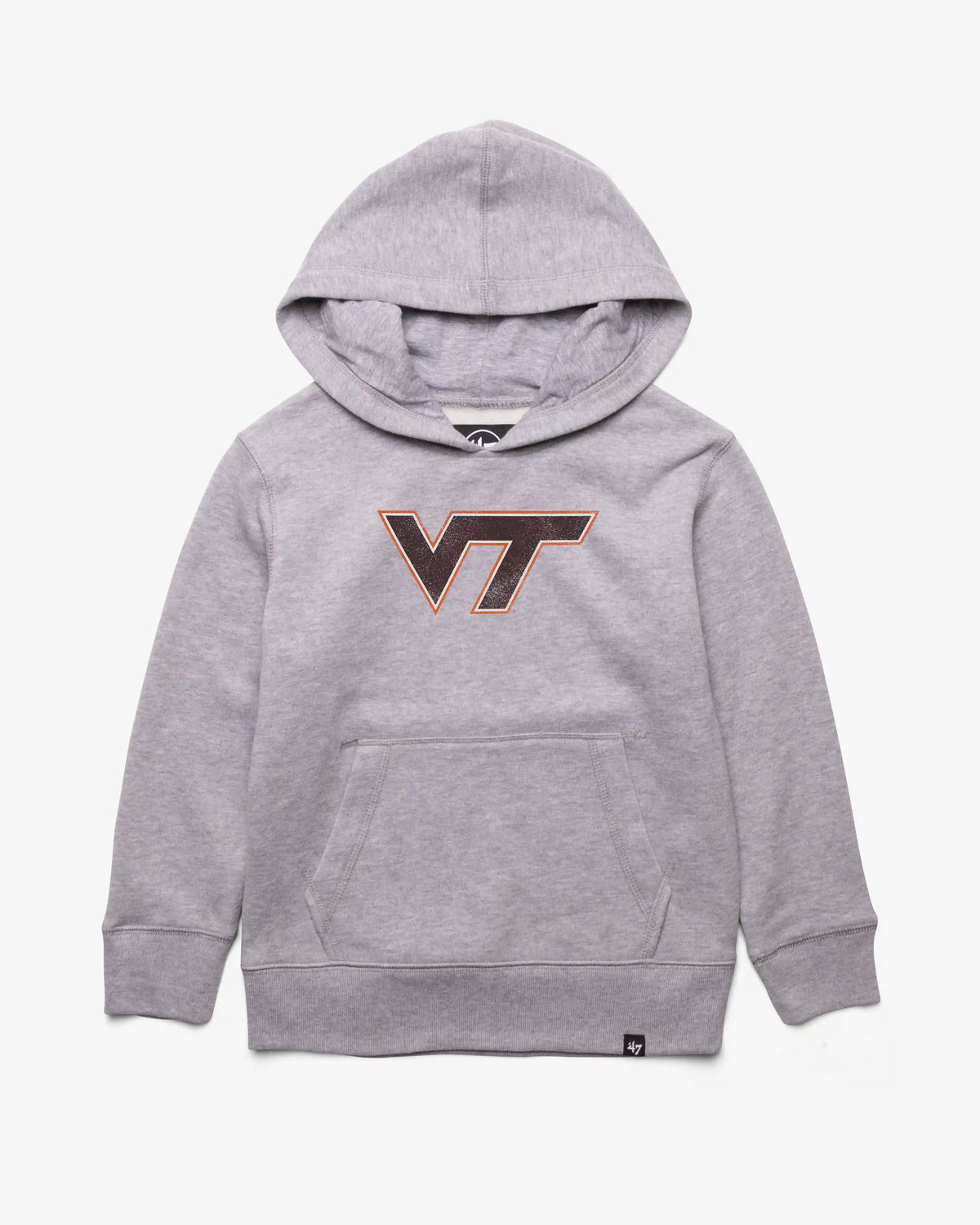 VIRGINIA TECH HOKIES DISTRESSED IMPRINT '47 KID'S HEADLINE HOOD