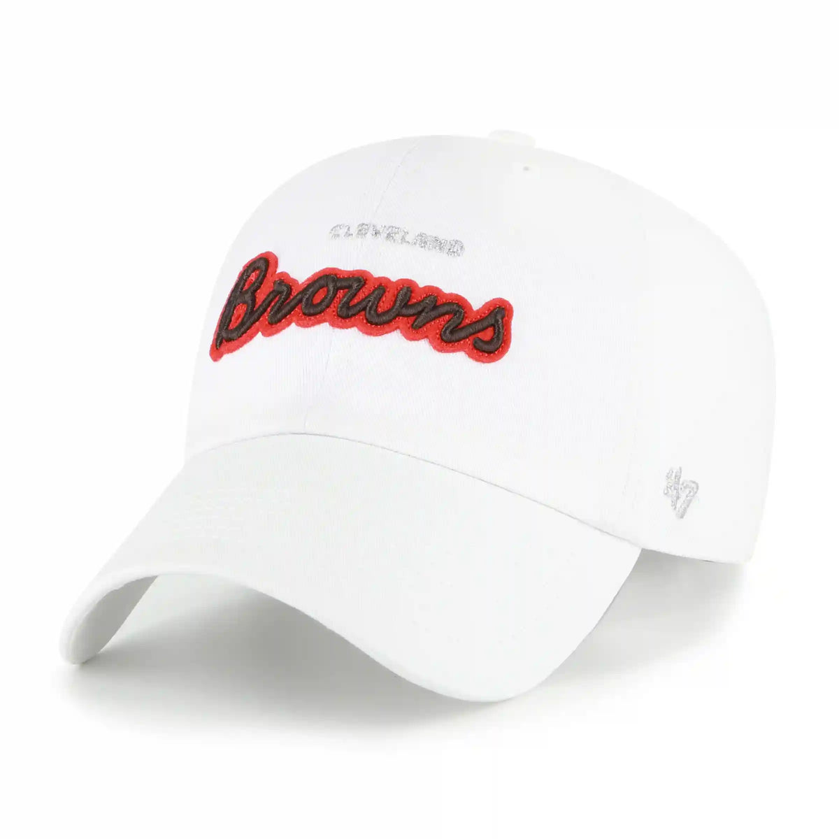 CLEVELAND BROWNS TRENDY SCRIPT '47 WOMEN'S CLEAN UP