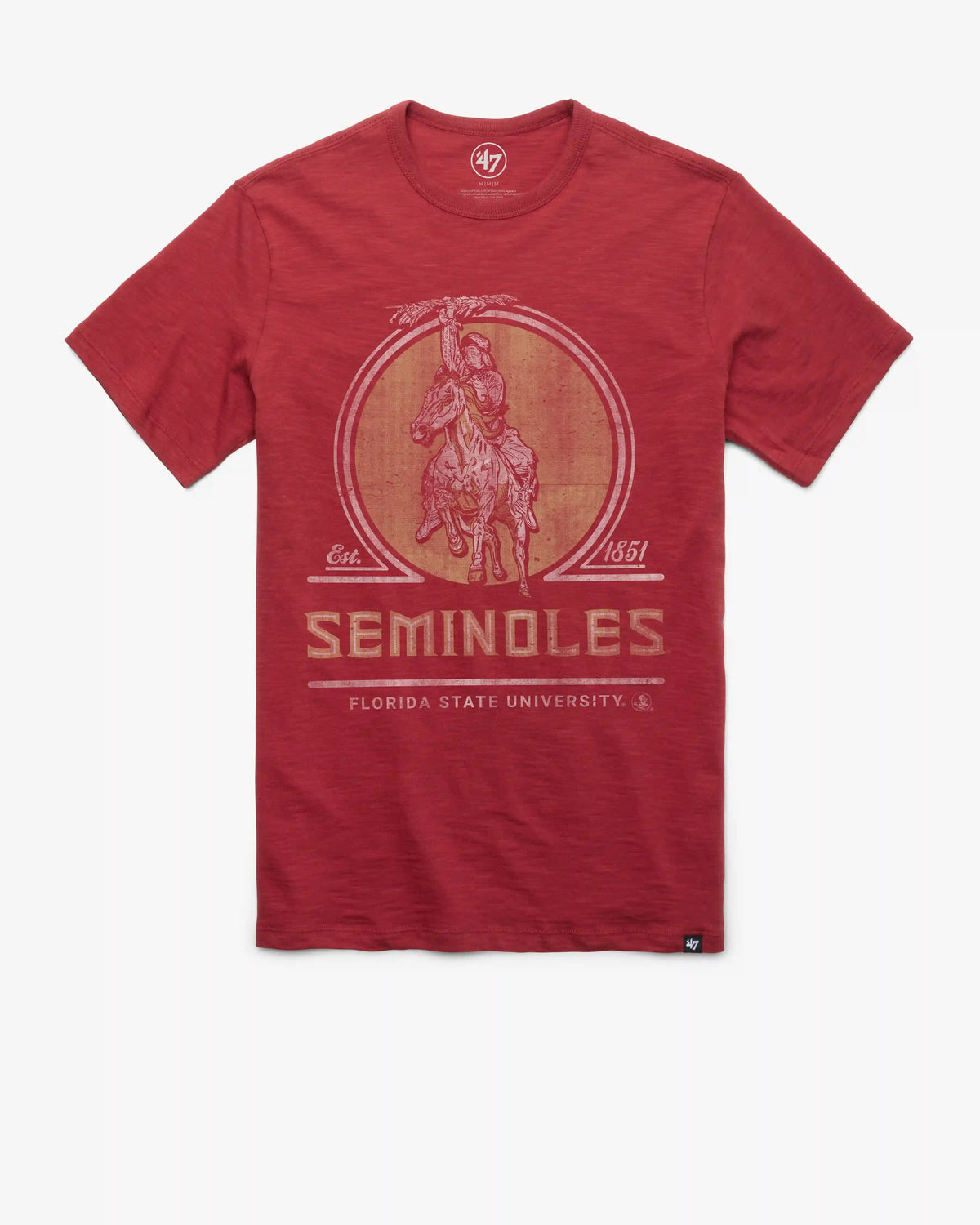 FLORIDA STATE SEMINOLES EMBLEM MARK '47 SCRUM TEE