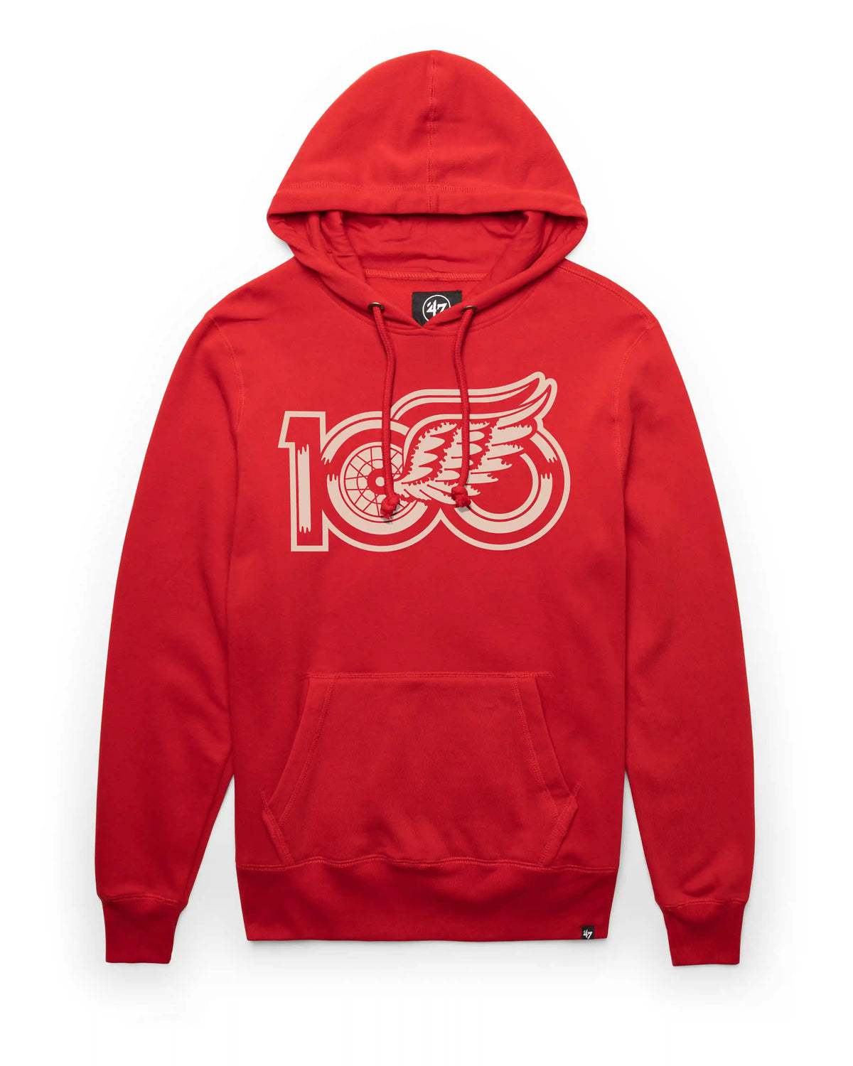 DETROIT RED WINGS IMPRINT '47 HEADLINE HOOD