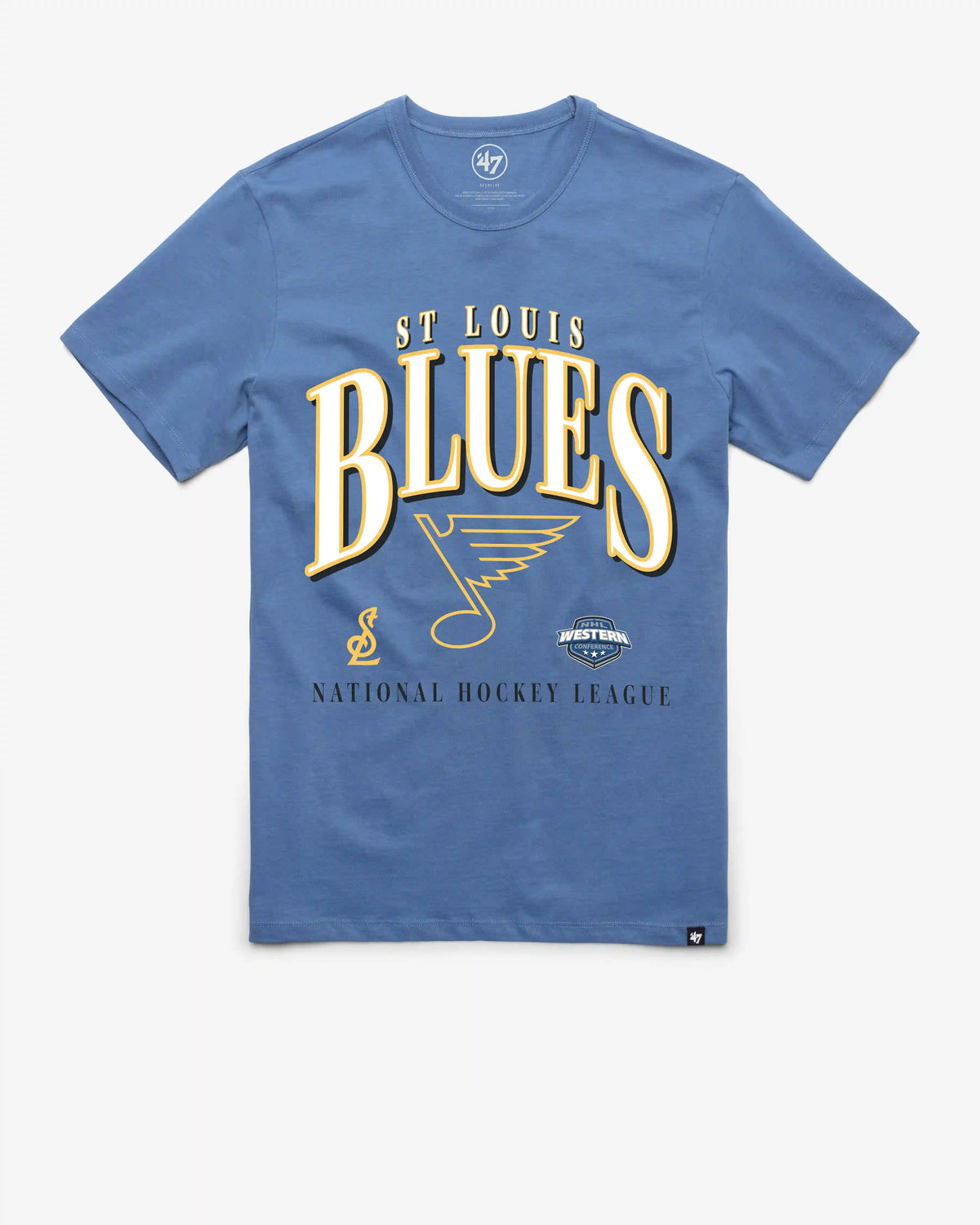 ST LOUIS BLUES CREASE '47 FRANKLIN TEE