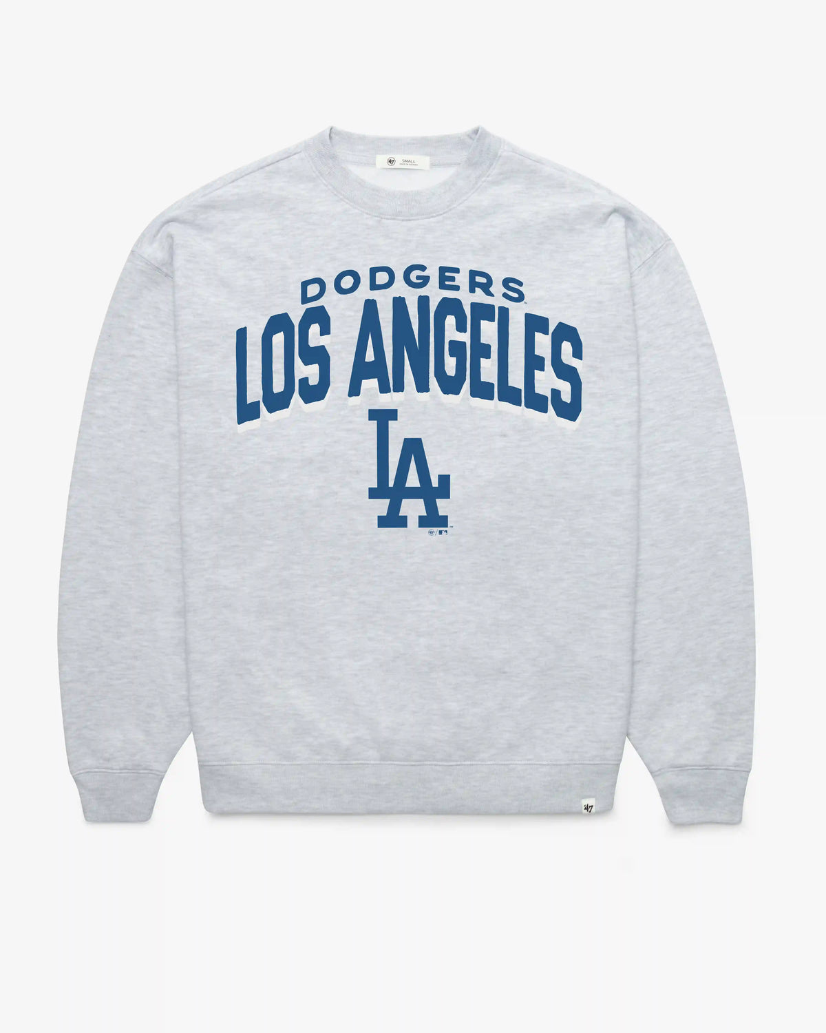 LOS ANGELES DODGERS CAMPUS ARCH CLOUD '47 OVERSIZED CREW WOMENS