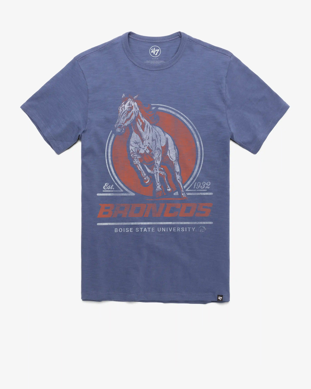 BOISE STATE BRONCOS EMBLEM MARK '47 SCRUM TEE