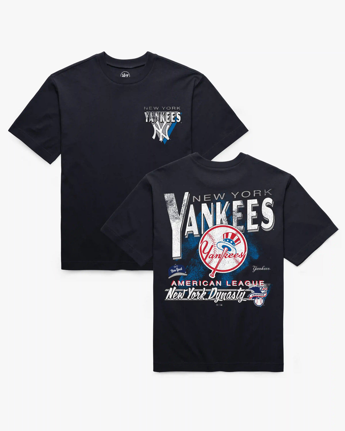 NEW YORK YANKEES UNDER BAR '47 FOUNDATION TEE