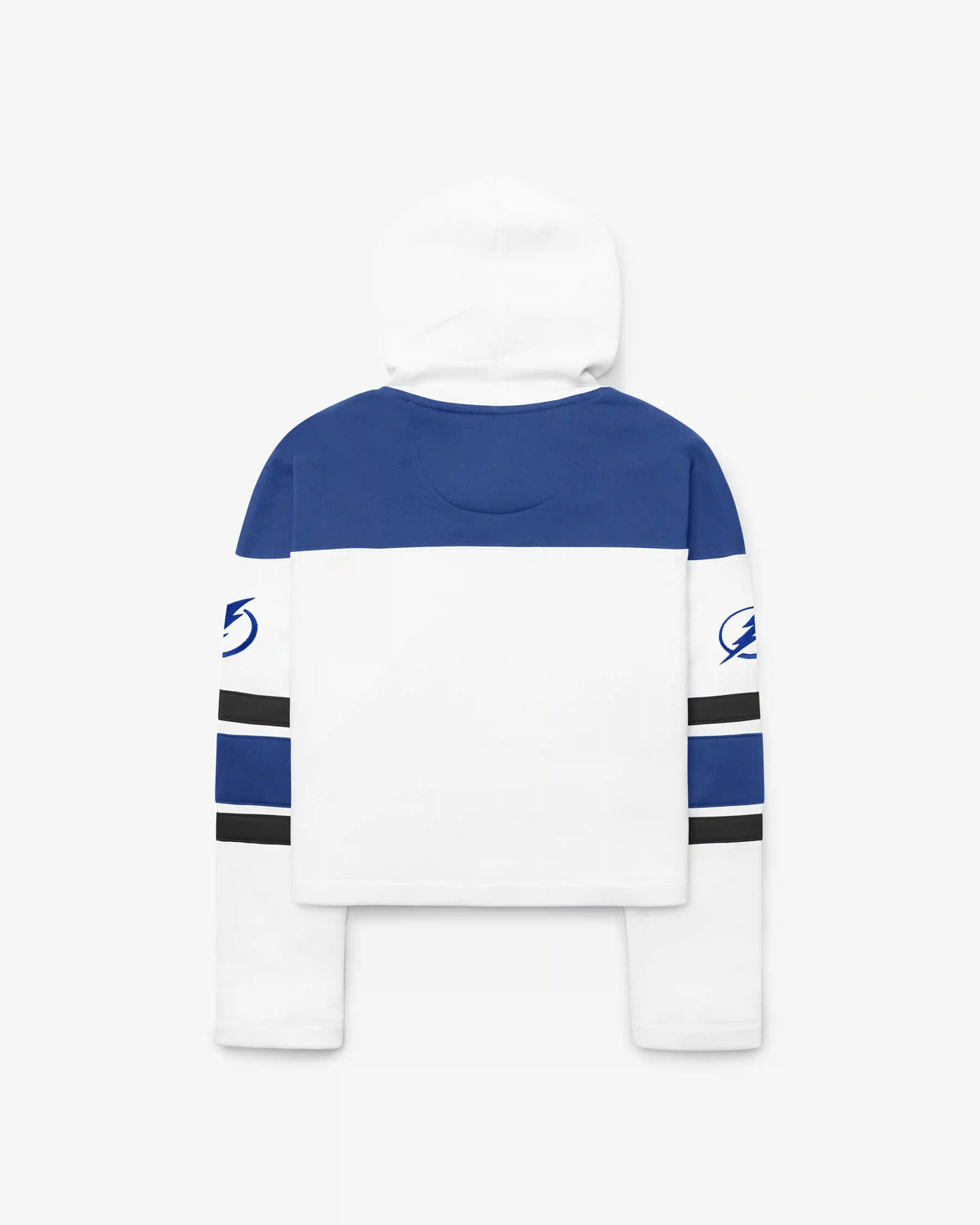 TAMPA BAY LIGHTNING CUT THRU CROPPED '47 WOMEN'S SUPERIOR LACER HOOD