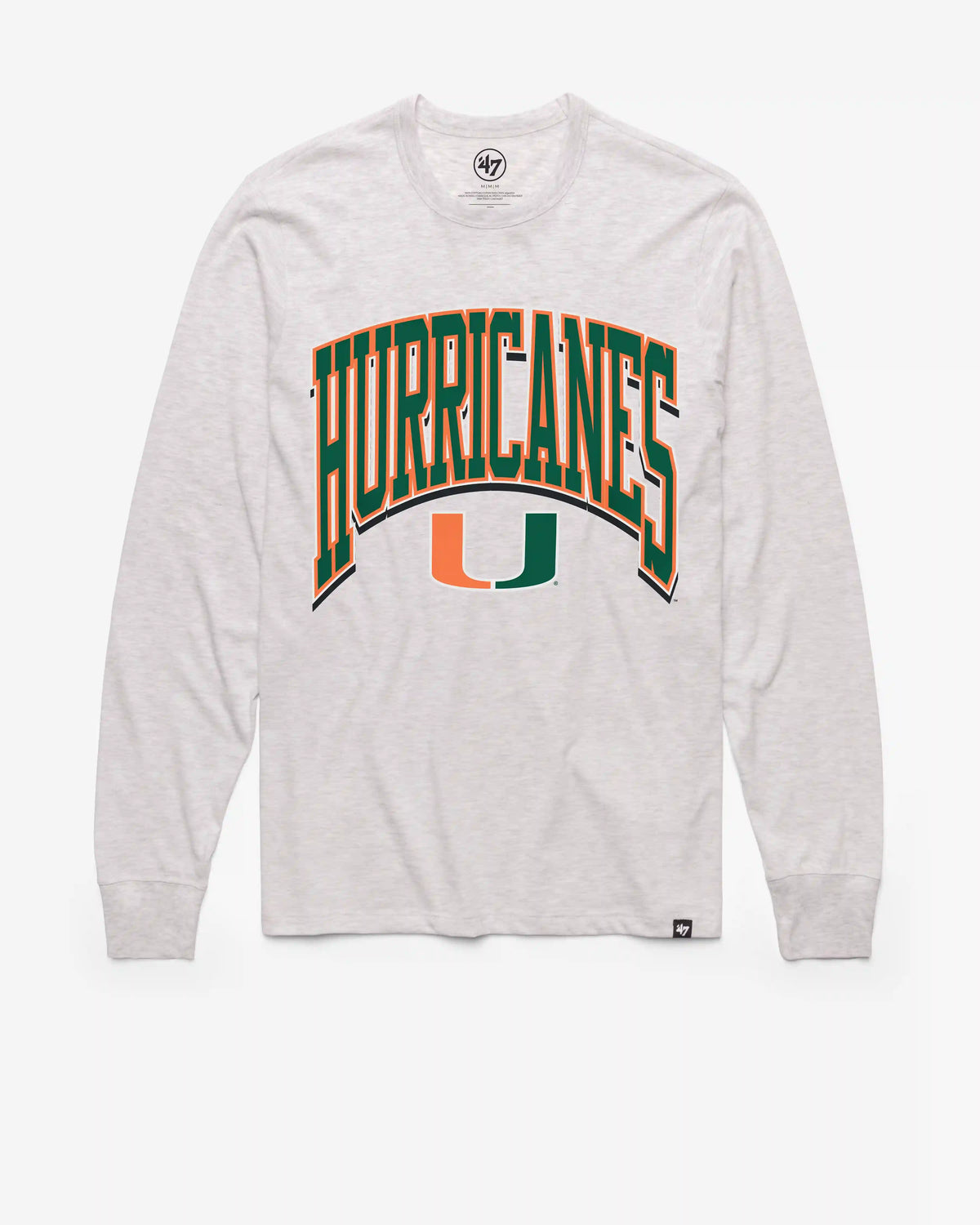 MIAMI HURRICANES WALK TALL '47 FRANKLIN LONG SLEEVE TEE