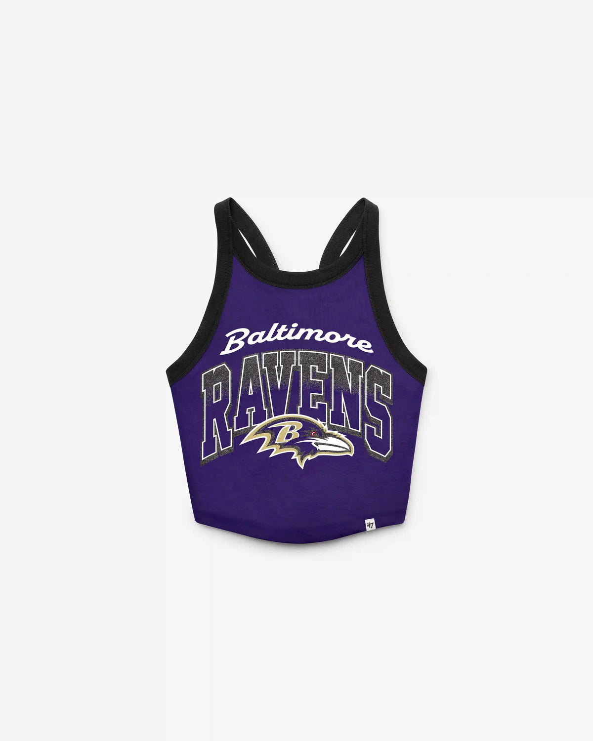 BALTIMORE RAVENS SHIMMER SHADOW '47 WOMEN'S SPORTY TANK