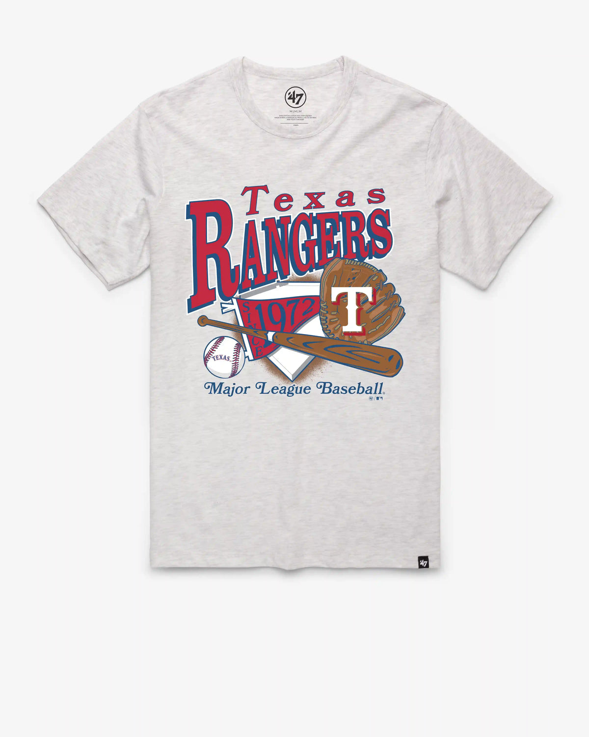 TEXAS RANGERS AT BAT '47 FRANKLIN TEE