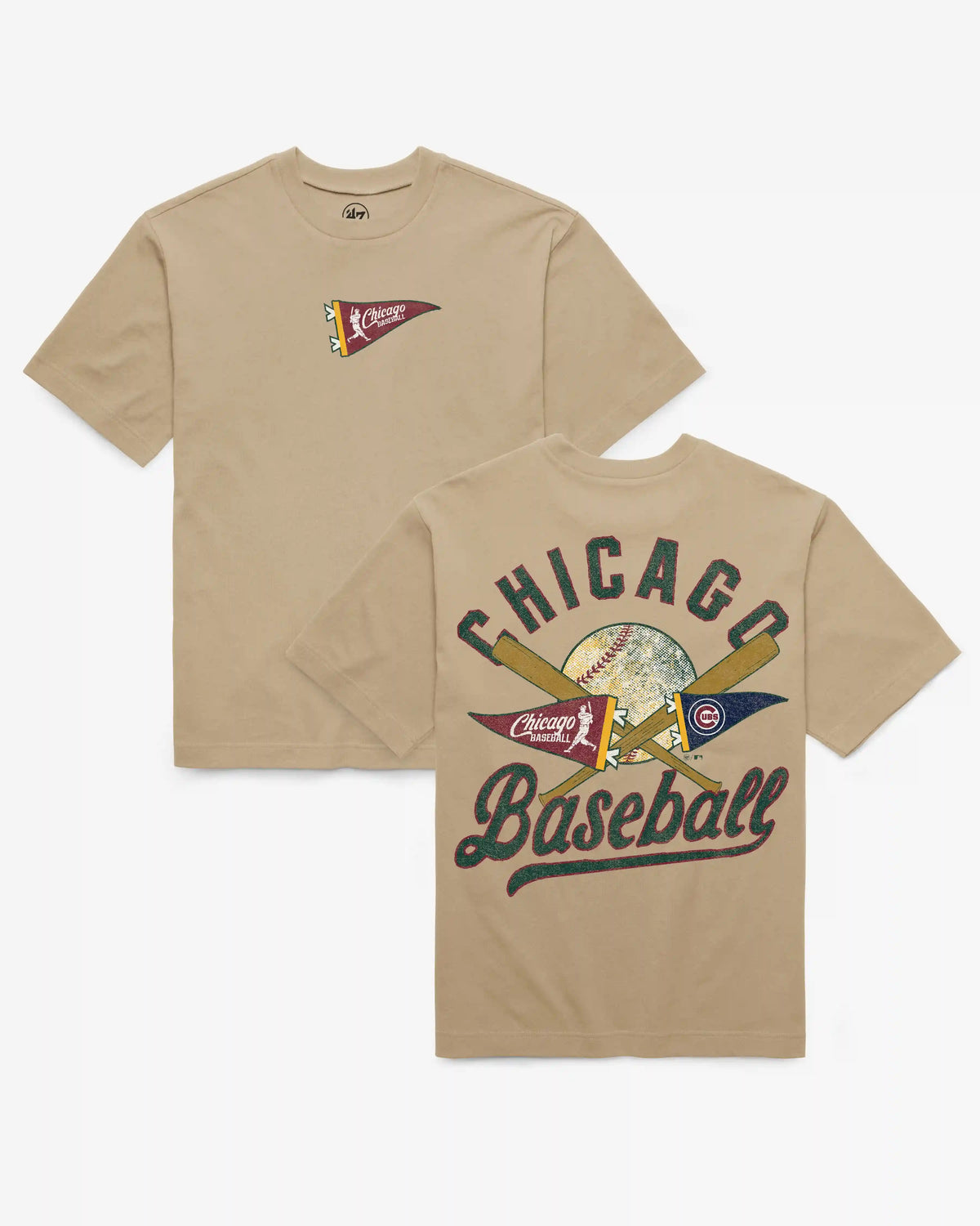 CHICAGO CUBS CITY BALL '47 FOUNDATION TEE