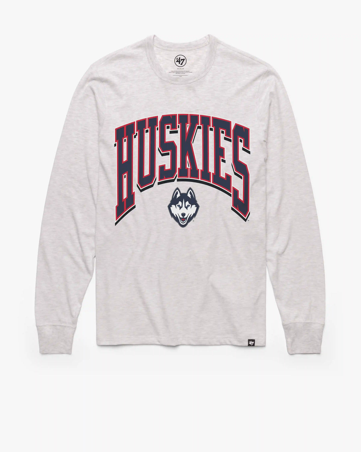 CONNECTICUT HUSKIES UCONN WALK TALL FRANKLIN LONG SLEEVE TEE