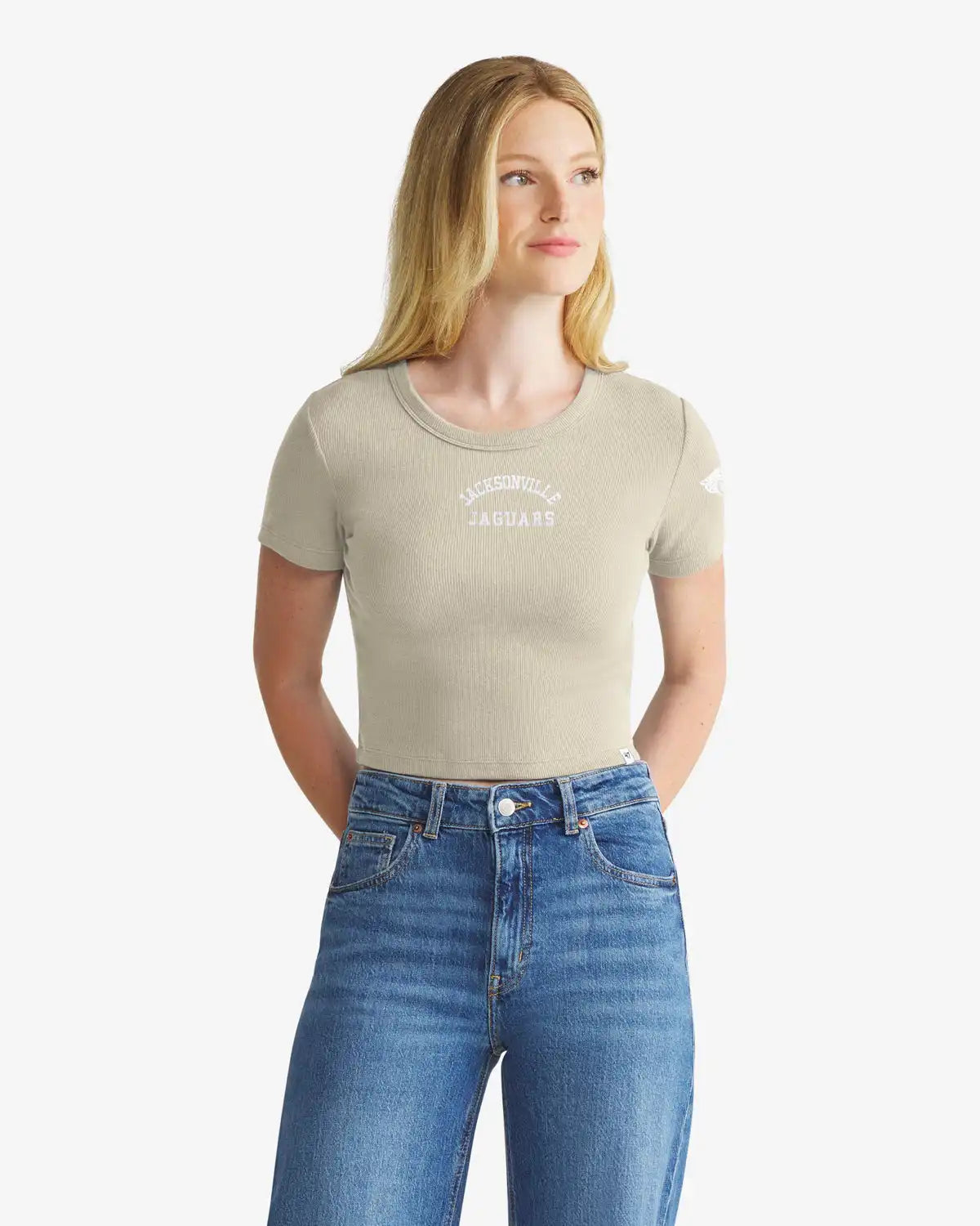 JACKSONVILLE JAGUARS SPIRITED '47 WOMEN'S BABY RIB TEE
