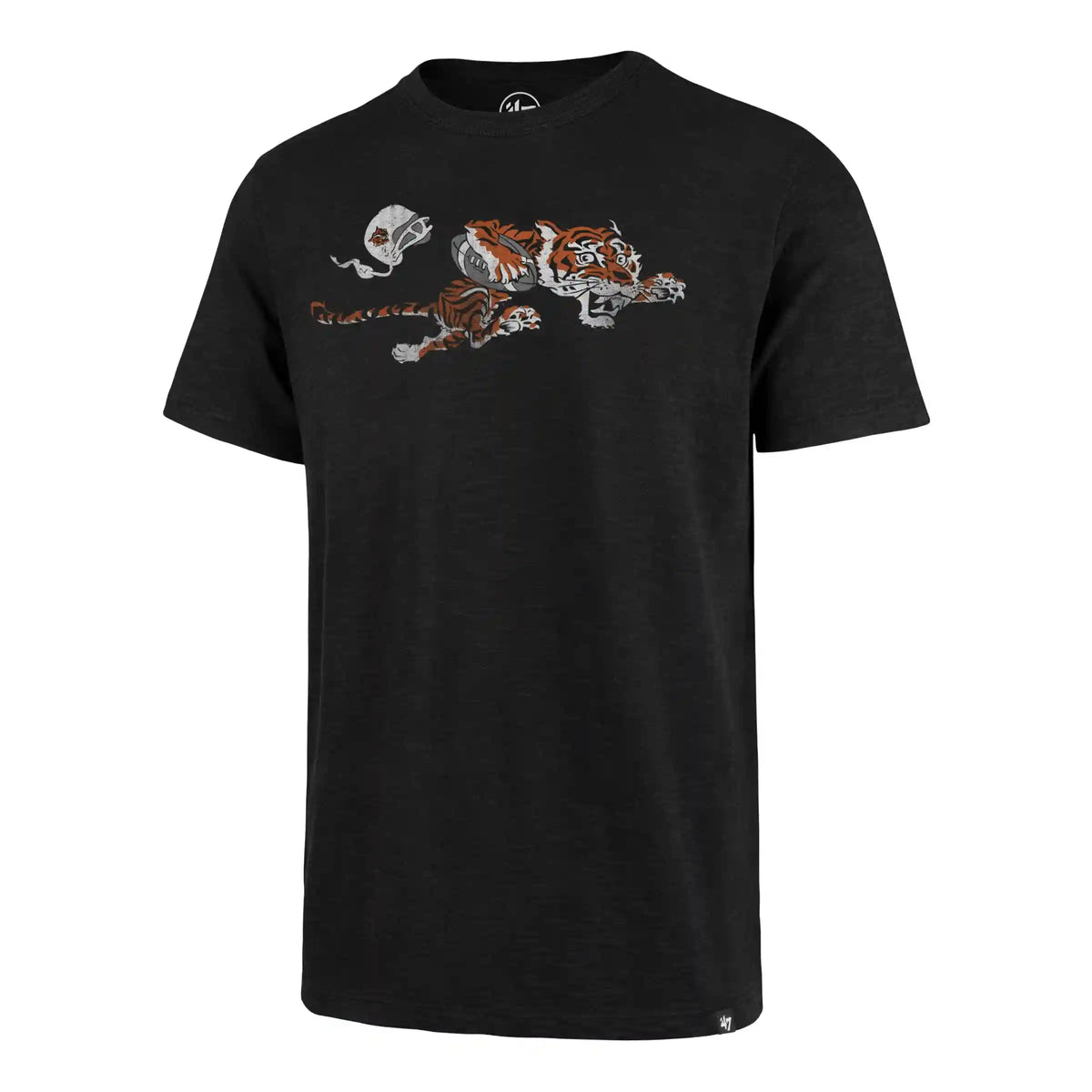 CINCINNATI BENGALS HISTORIC GRIT VINTAGE '47 SCRUM TEE