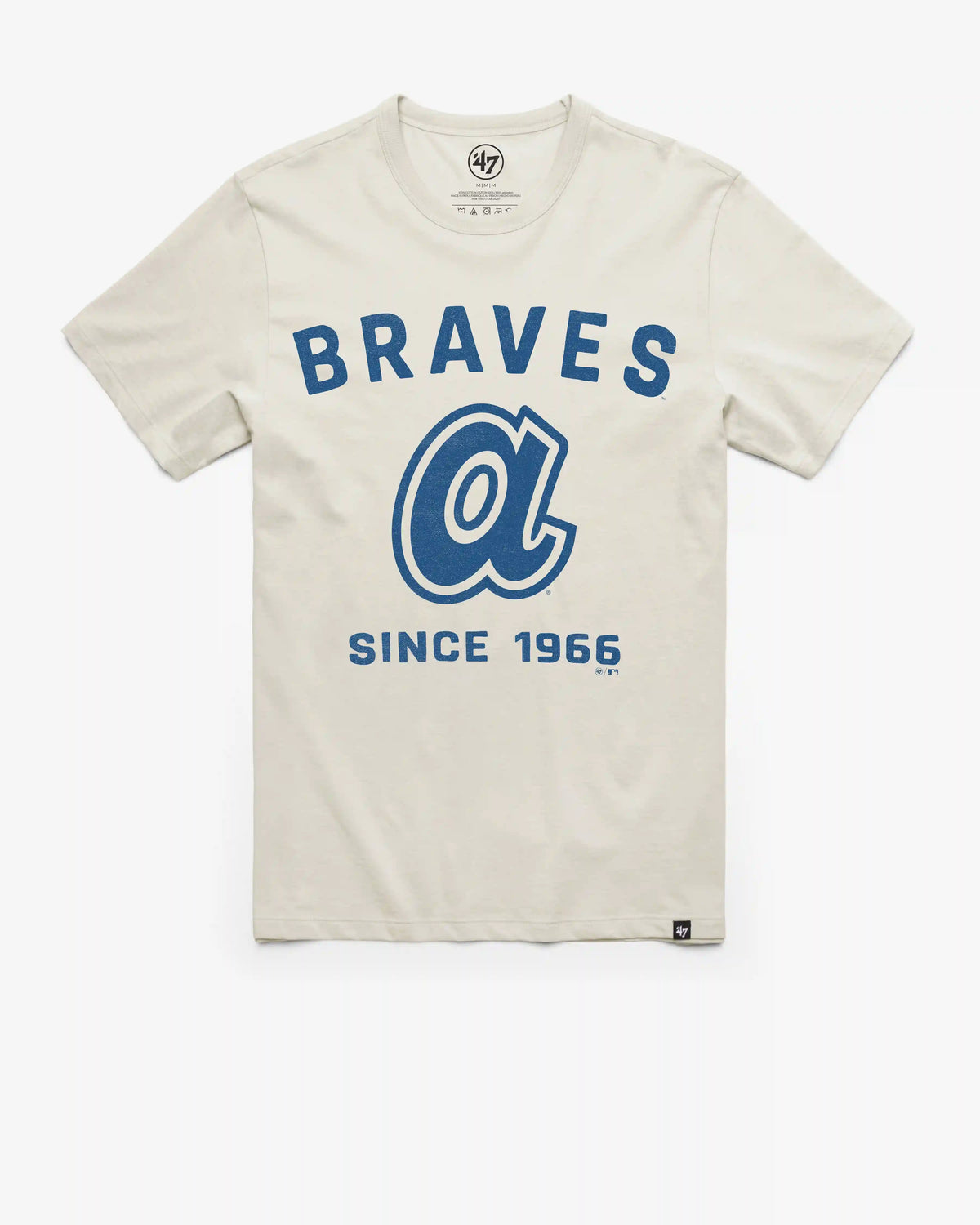 ATLANTA BRAVES COOPERSTOWN DUSTER '47 FRANKLIN TEE