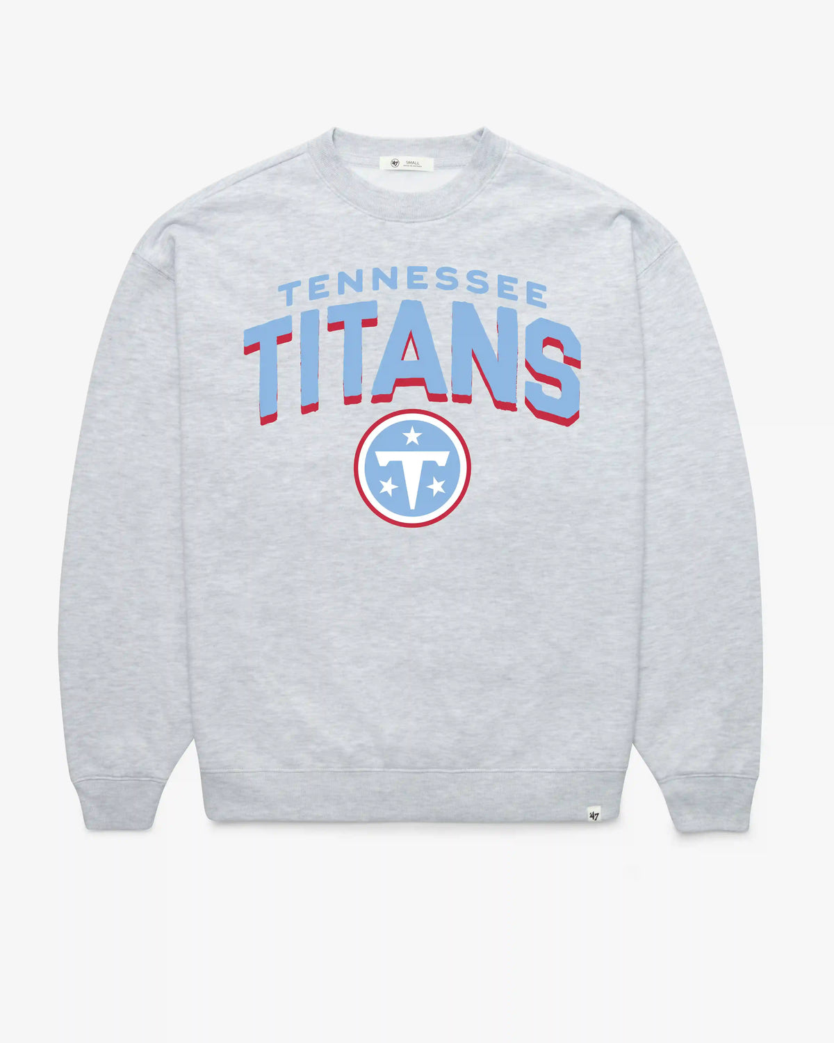 TENNESSEE TITANS CAMPUS ARCH CLOUD '47 OVERSIZED CREW WOMENS