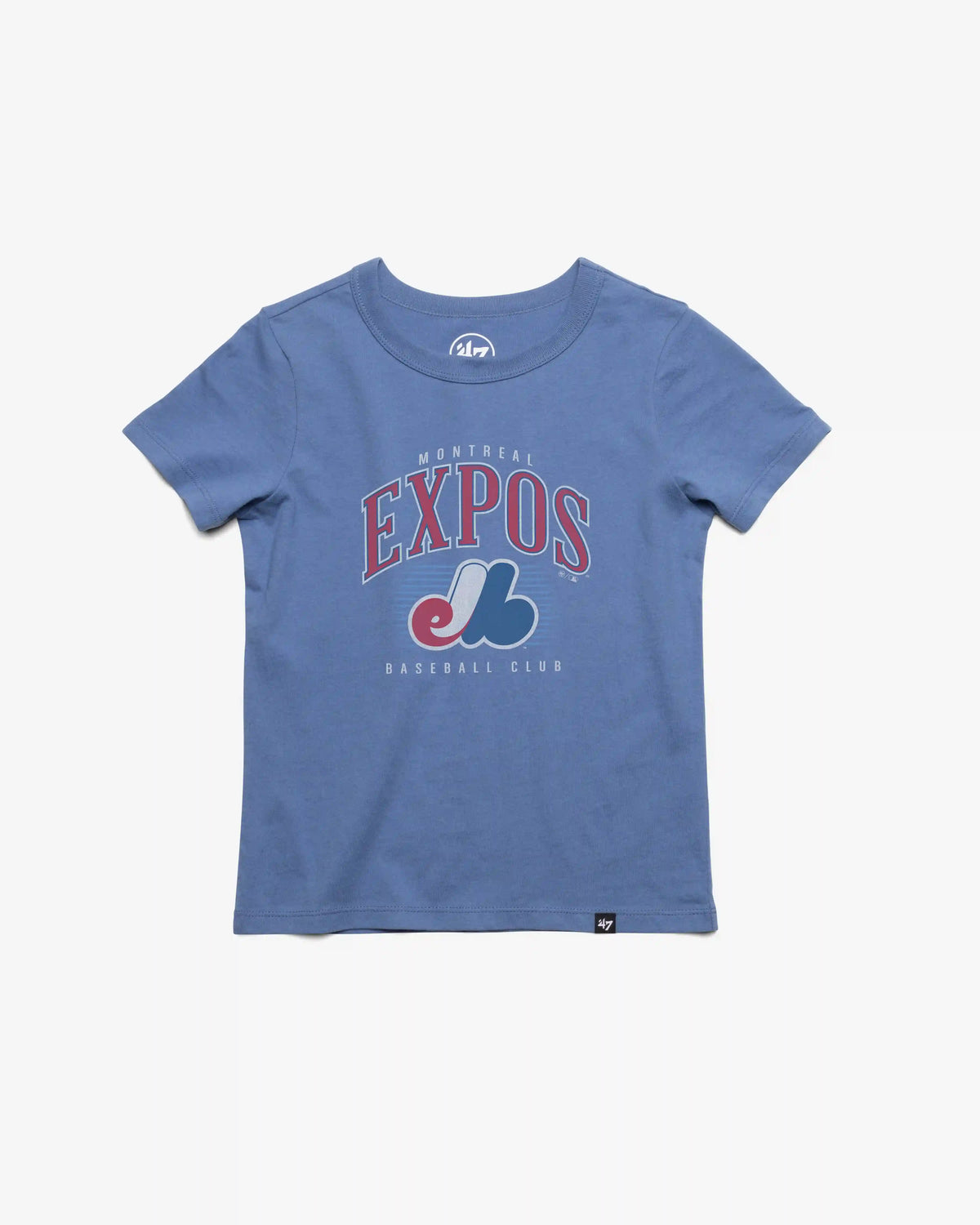MONTREAL EXPOS COOPERSTOWN DOUBLE HEADER '47 KID'S FRANKLIN TEE
