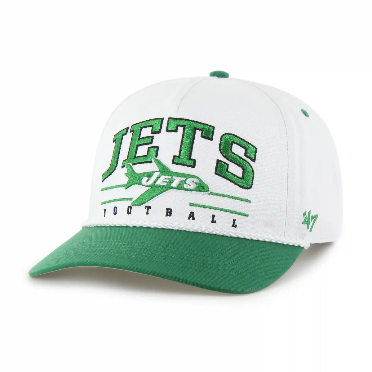 NEW YORK JETS HISTORIC ROSCOE TWO TONE '47 HITCH RELAXED FIT