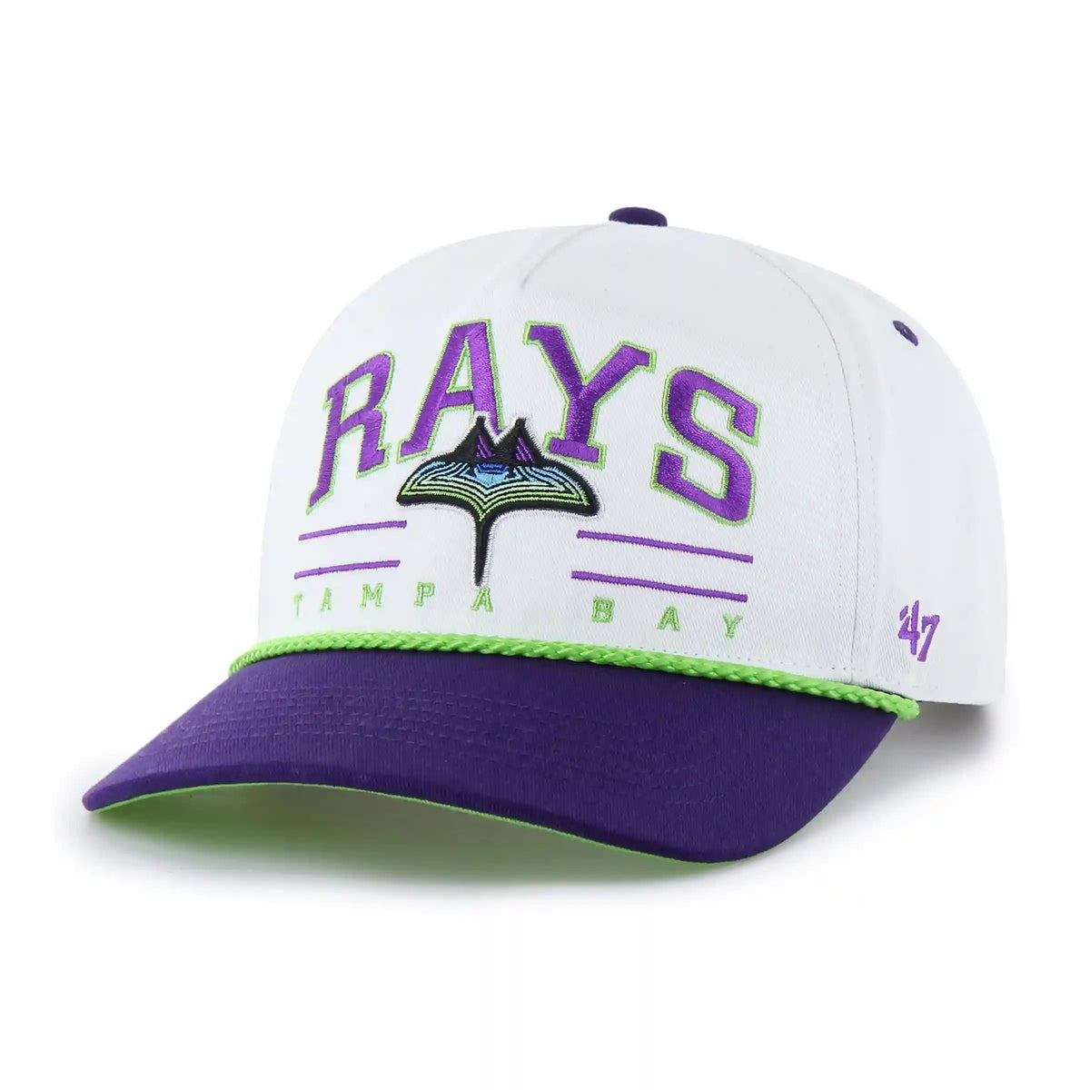 TAMPA BAY RAYS CITY CONNECT ROSCOE ROPE TWO TONE '47 HITCH