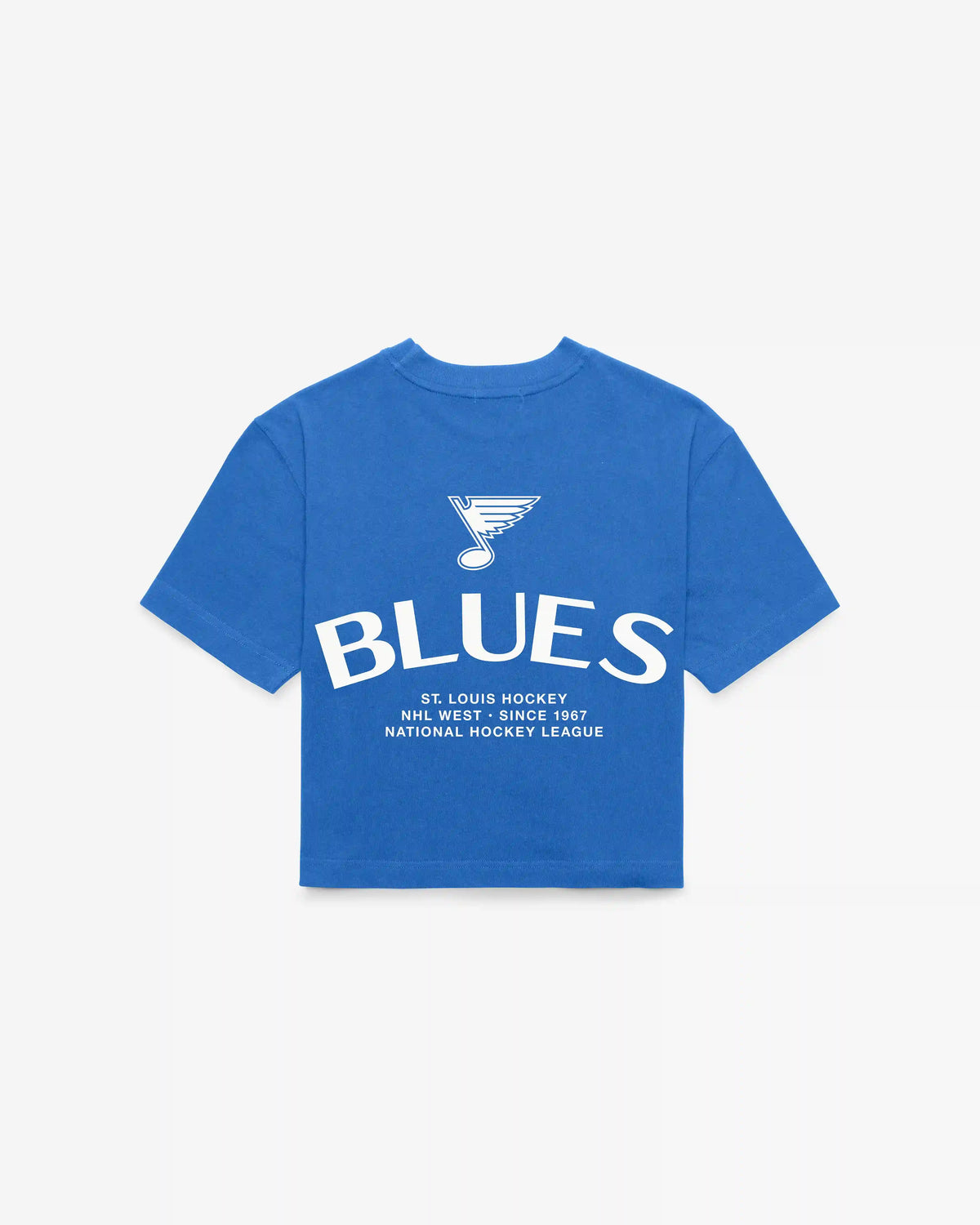 ST LOUIS BLUES HADRIAN '47 FOUNDATION CROP TEE WOMENS