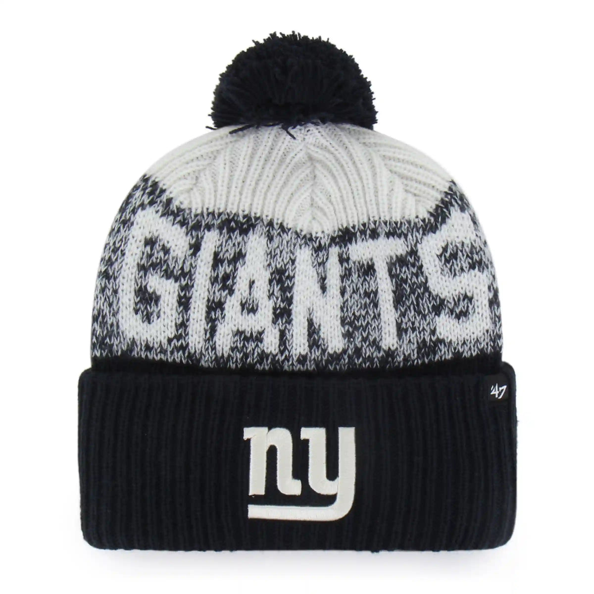 New York Giants Historic Bone Chill '47 Cuff Knit