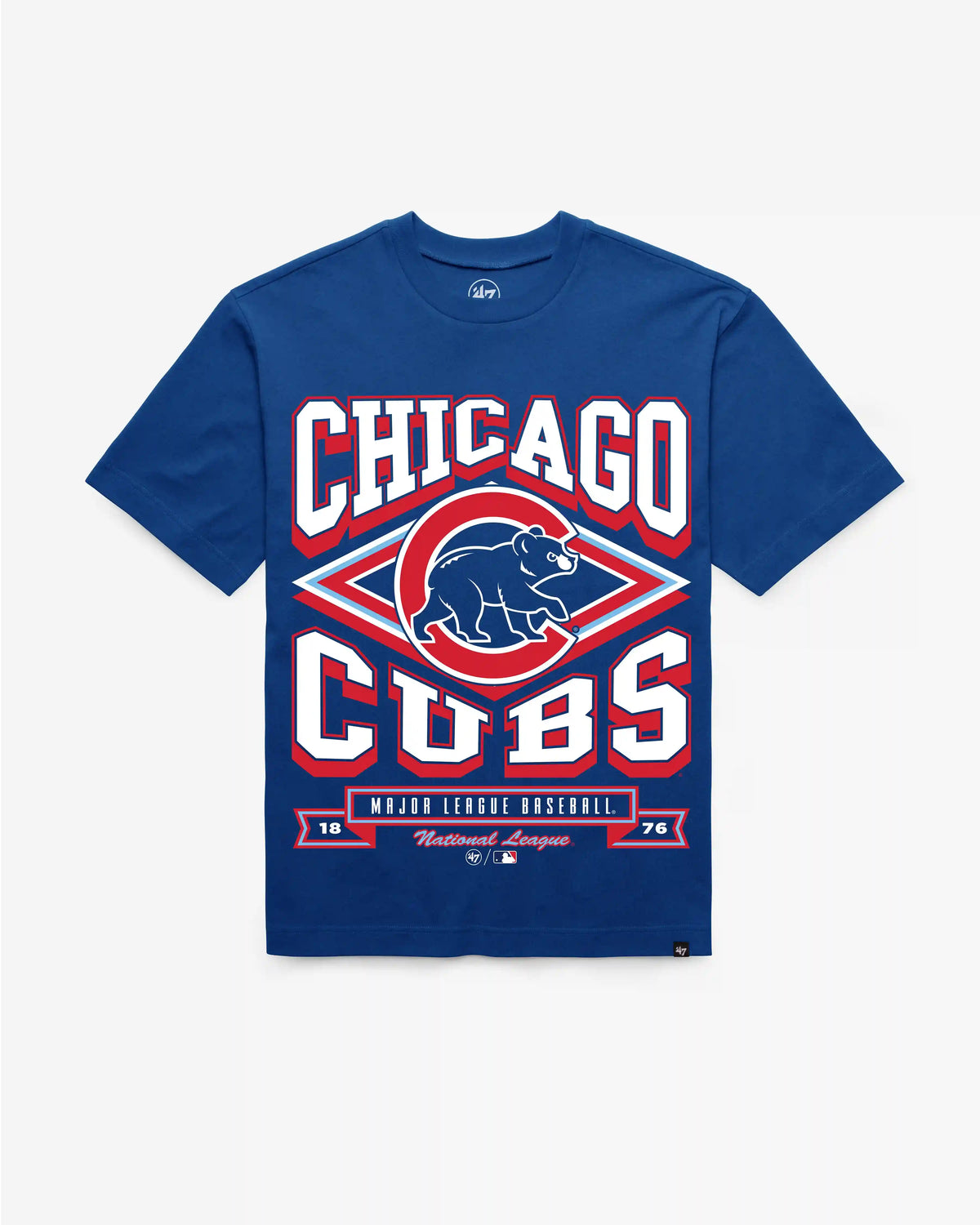 CHICAGO CUBS HEATER '47 FOUNDATION TEE
