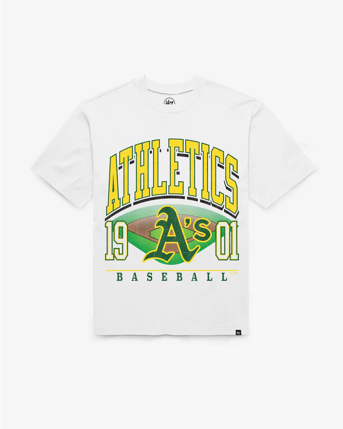 ATHLETICS BASEBALL FIELD GENERAL '47 FOUNDATION TEE