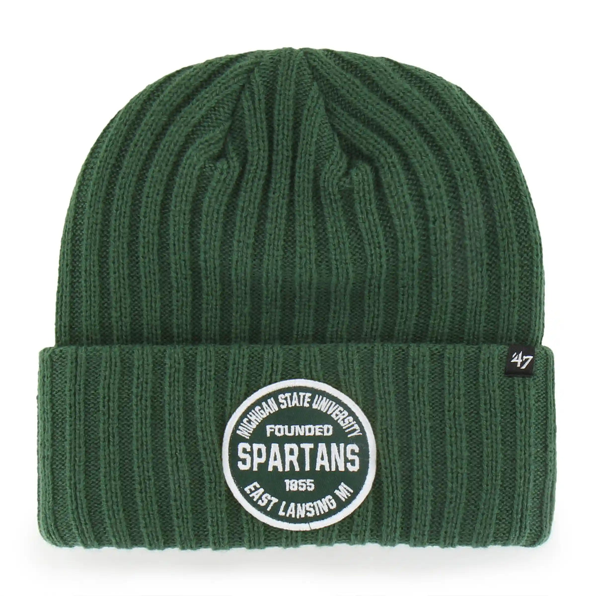 Michigan State Spartans Ribbed Snowdrift '47 Cuff Knit