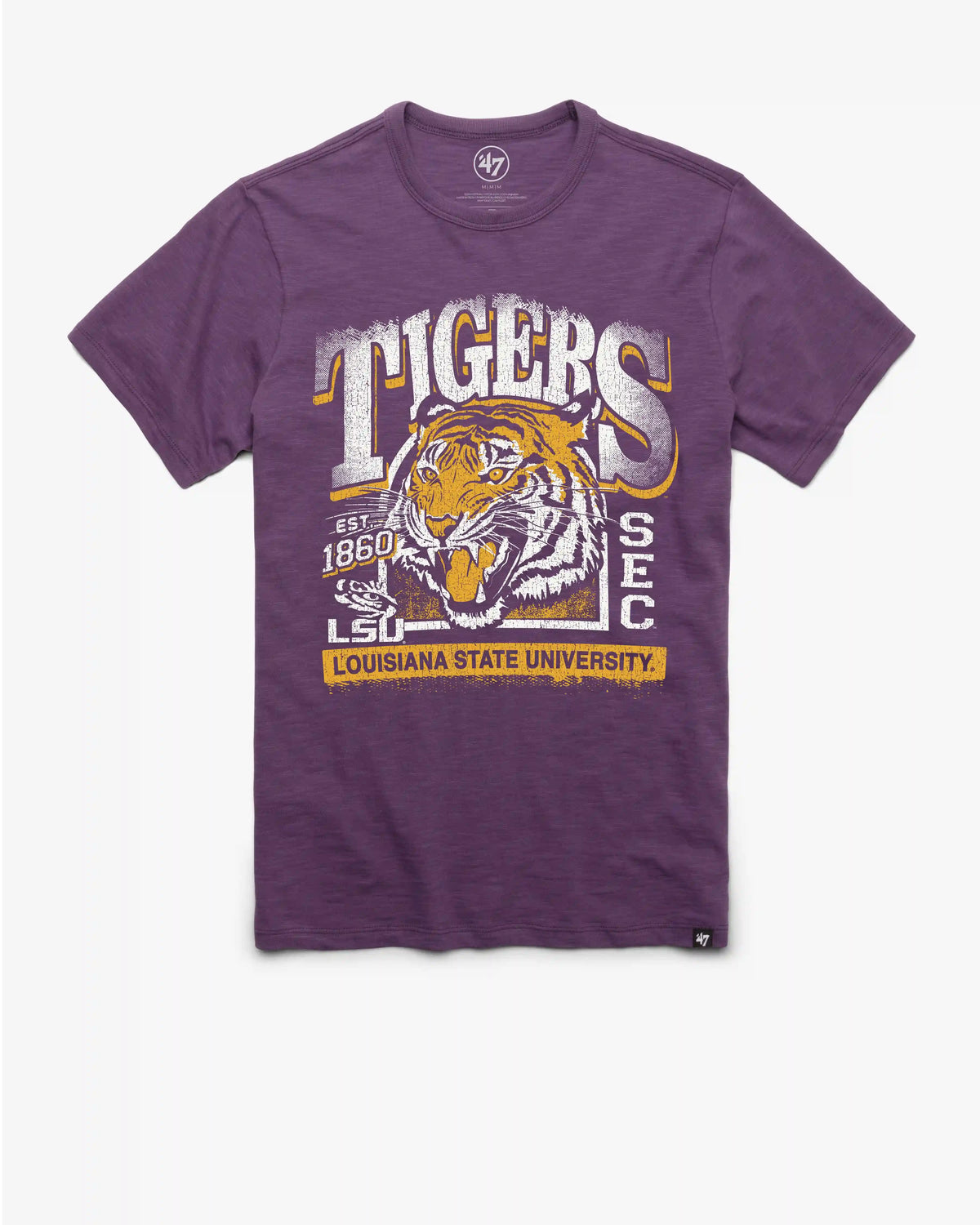 LOUISIANA STATE TIGERS LSU SEC REGIONAL '47 SCRUM TEE