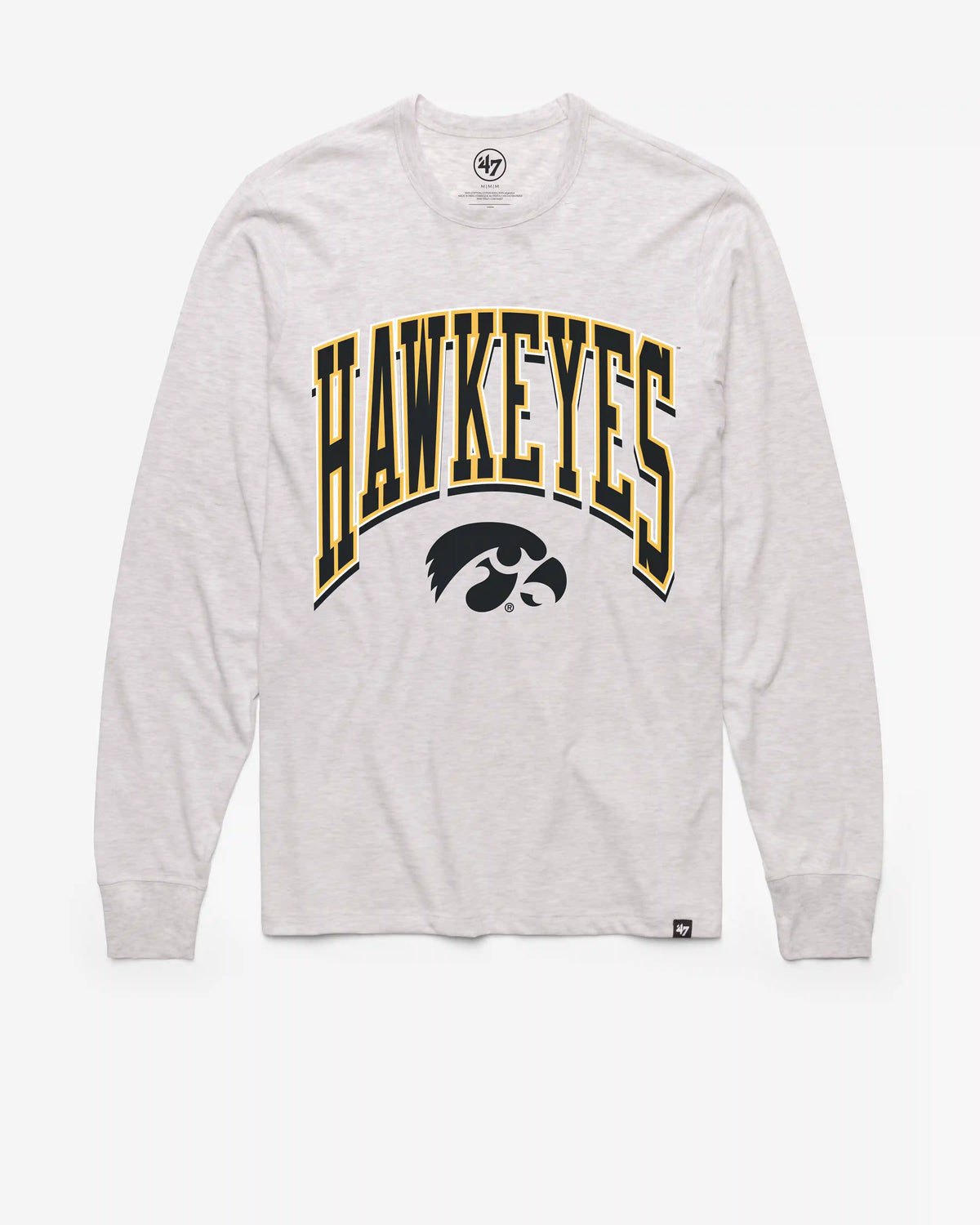 IOWA HAWKEYES WALK TALL '47 FRANKLIN LONG SLEEVE TEE
