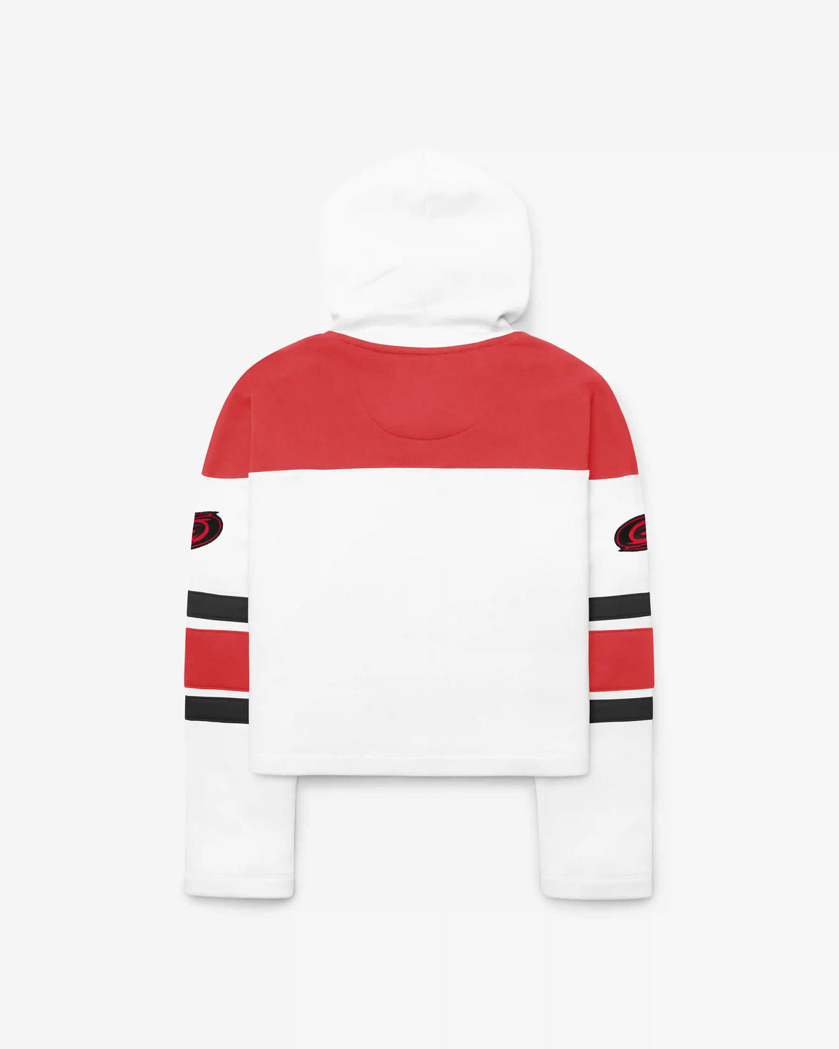 CAROLINA HURRICANES CUT THRU CROPPED '47 WOMEN'S SUPERIOR LACER HOOD