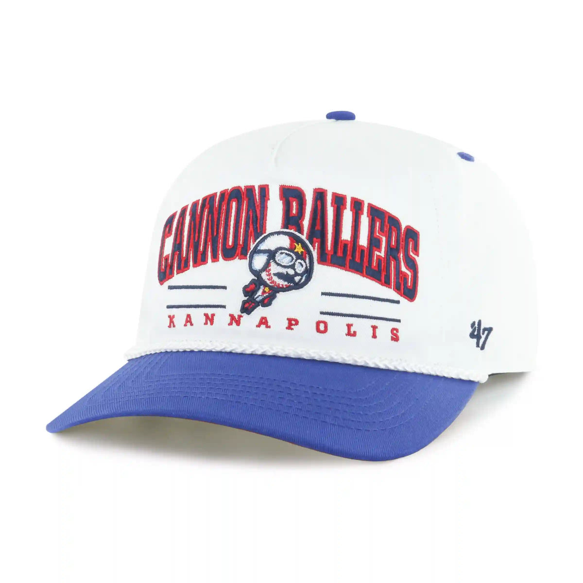 KANNAPOLIS CANNON BALLERS ROSCOE ROPE TWO TONE '47 HITCH