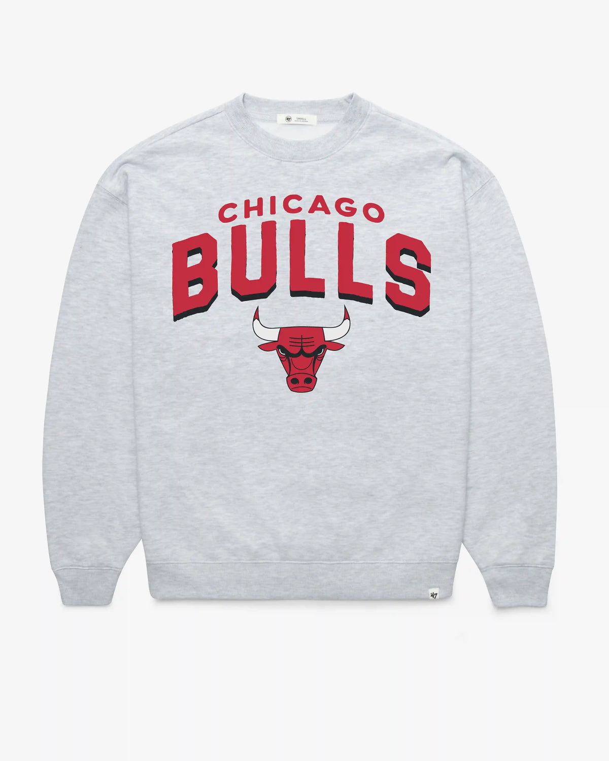 CHICAGO BULLS CAMPUS ARCH CLOUD '47 OVERSIZED CREW WOMENS