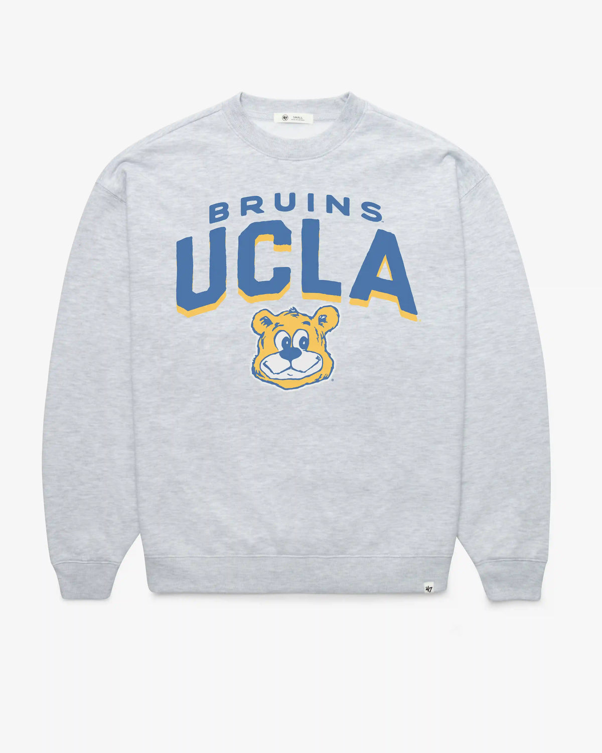 UCLA BRUINS CAMPUS ARCH CLOUD '47 OVERSIZED CREW WOMENS