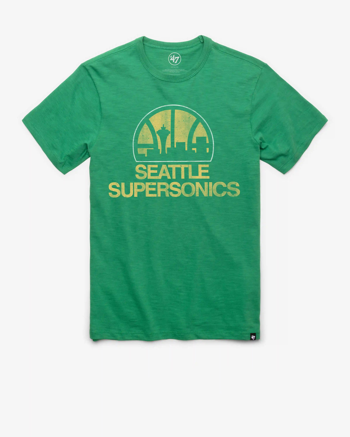 SEATTLE SUPERSONICS HARDWOOD CLASSICS GRIT '47 SCRUM TEE