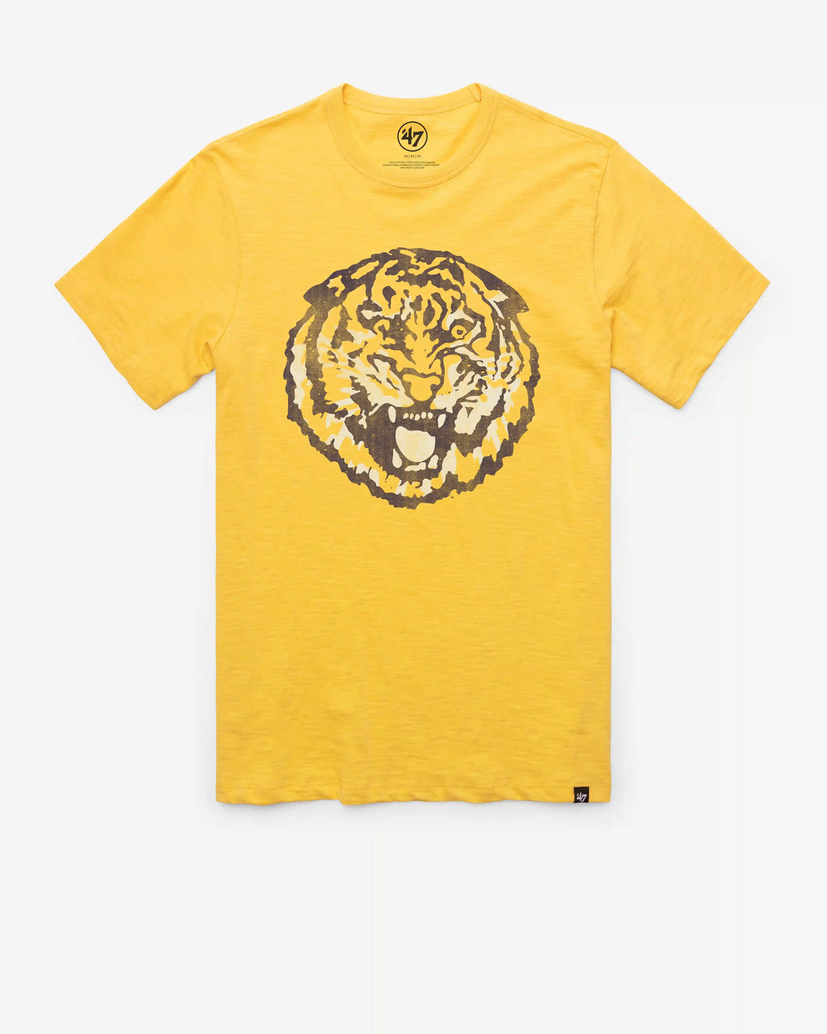 LOUISIANA STATE TIGERS LSU VINTAGE GRIT '47 SCRUM TEE