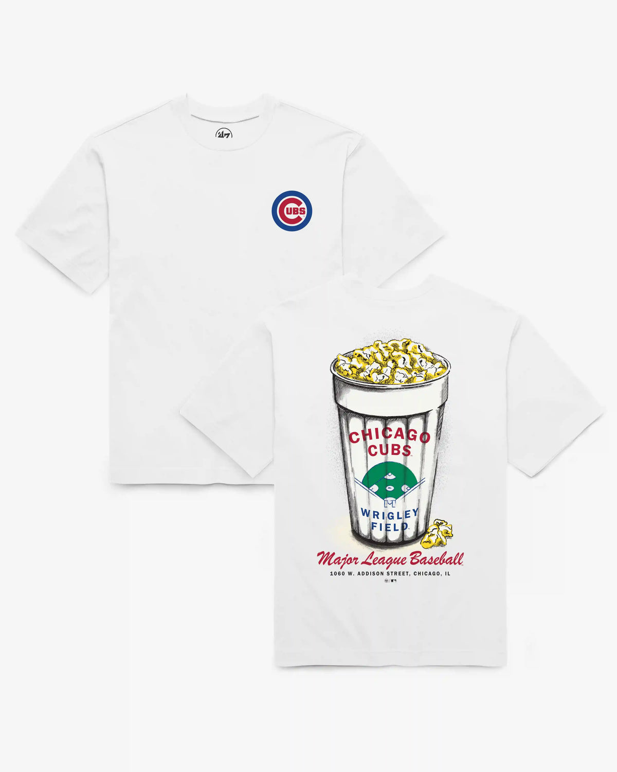 CHICAGO CUBS SNACK STAND '47 FOUNDATION TEE