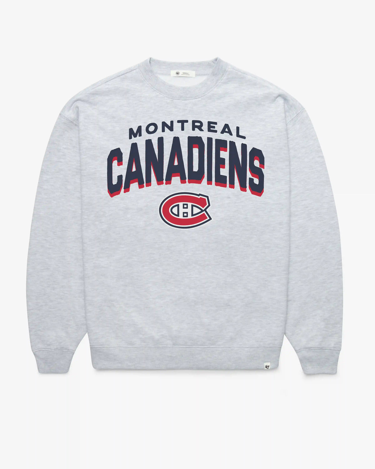 MONTREAL CANADIENS CAMPUS ARCH CLOUD '47 OVERSIZED CREW WOMENS