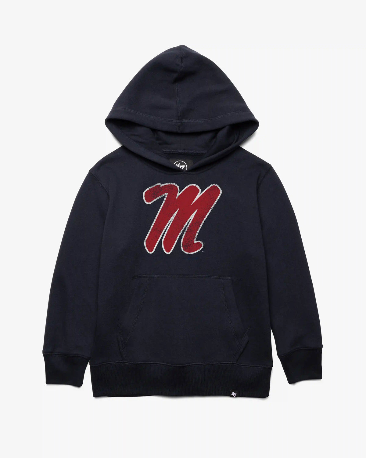 MISSISSIPPI REBELS DISTRESSED IMPRINT '47 KID'S HEADLINE HOOD