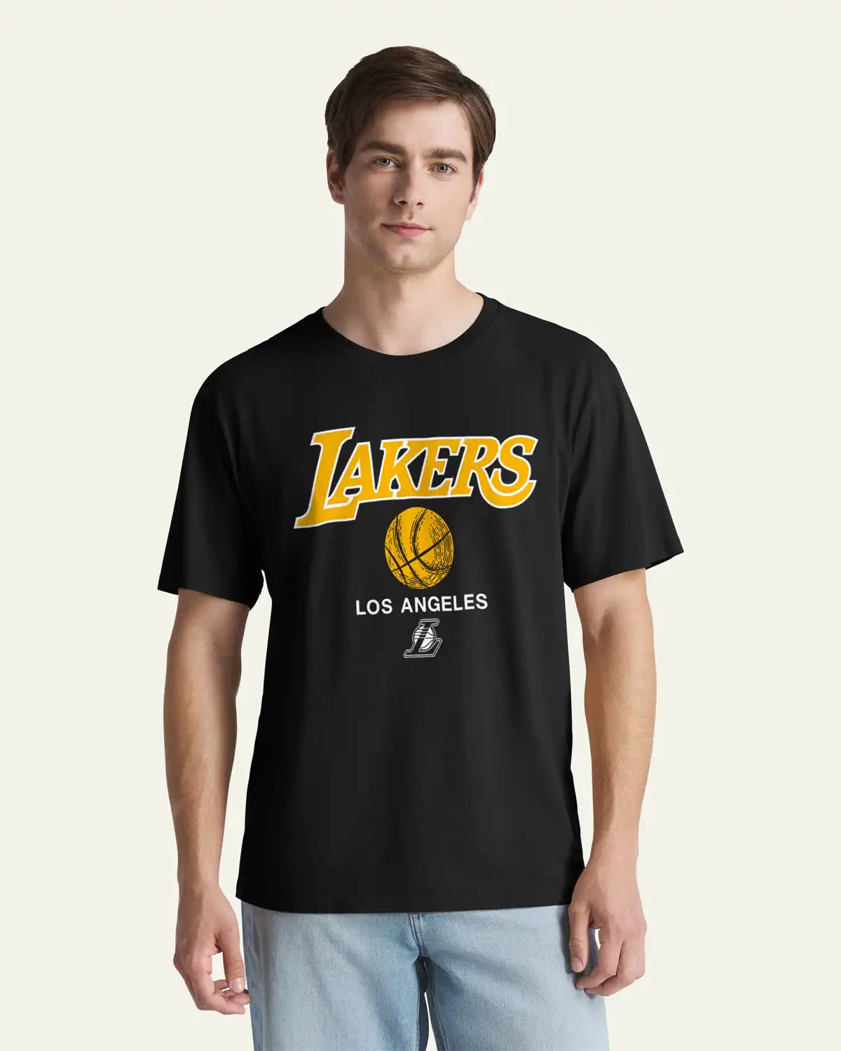 LOS ANGELES LAKERS PLAY BLOCK '47 EVERYDAY TEE