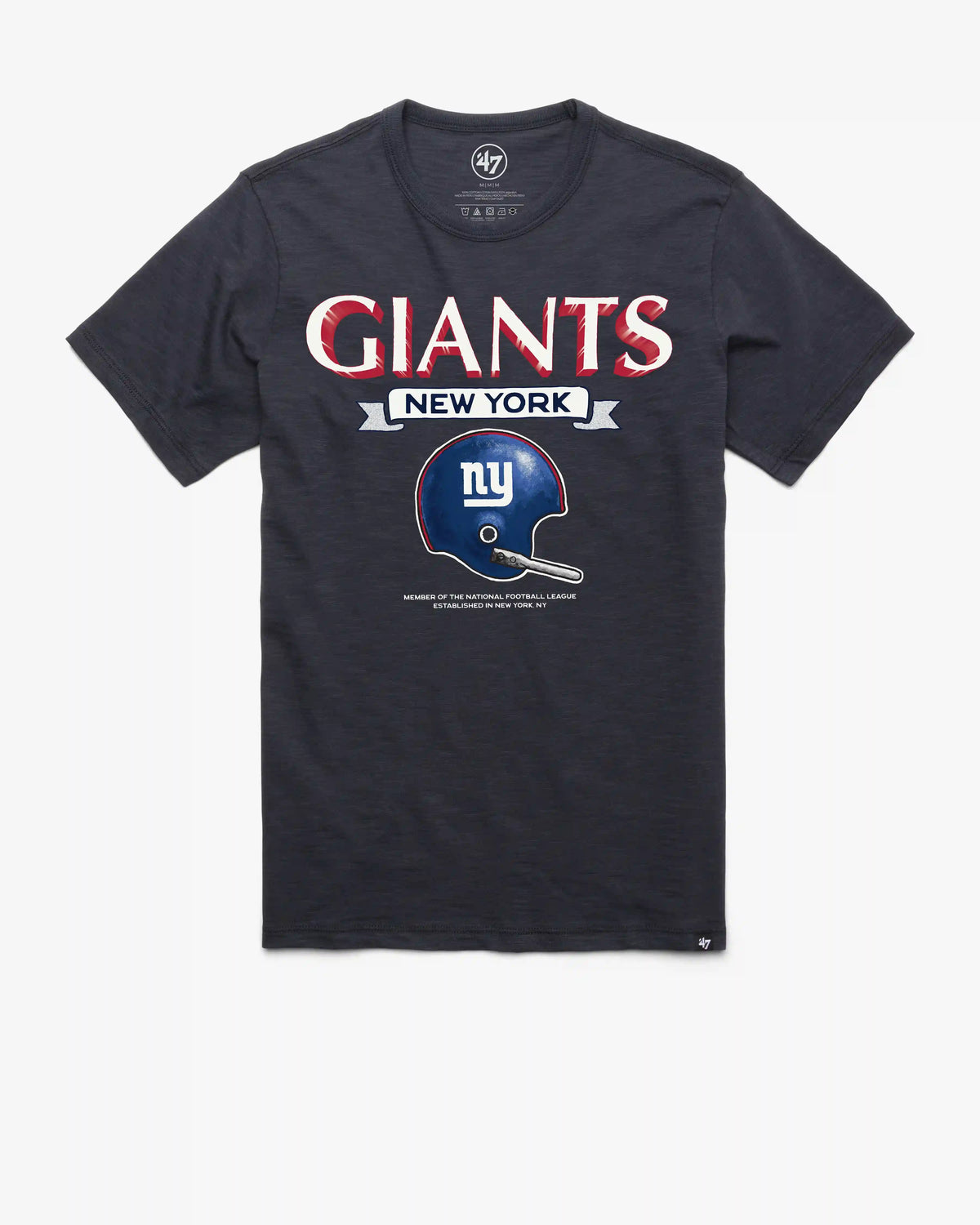 NEW YORK GIANTS HISTORIC LONG HAUL '47 SCRUM TEE