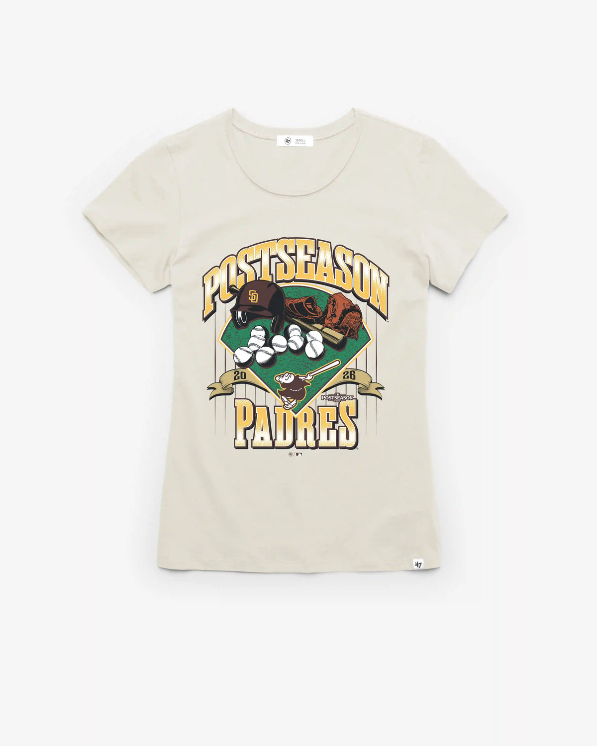 SAN DIEGO PADRES 2026 POSTSEASON '47 WOMEN'S FRANKIE TEE