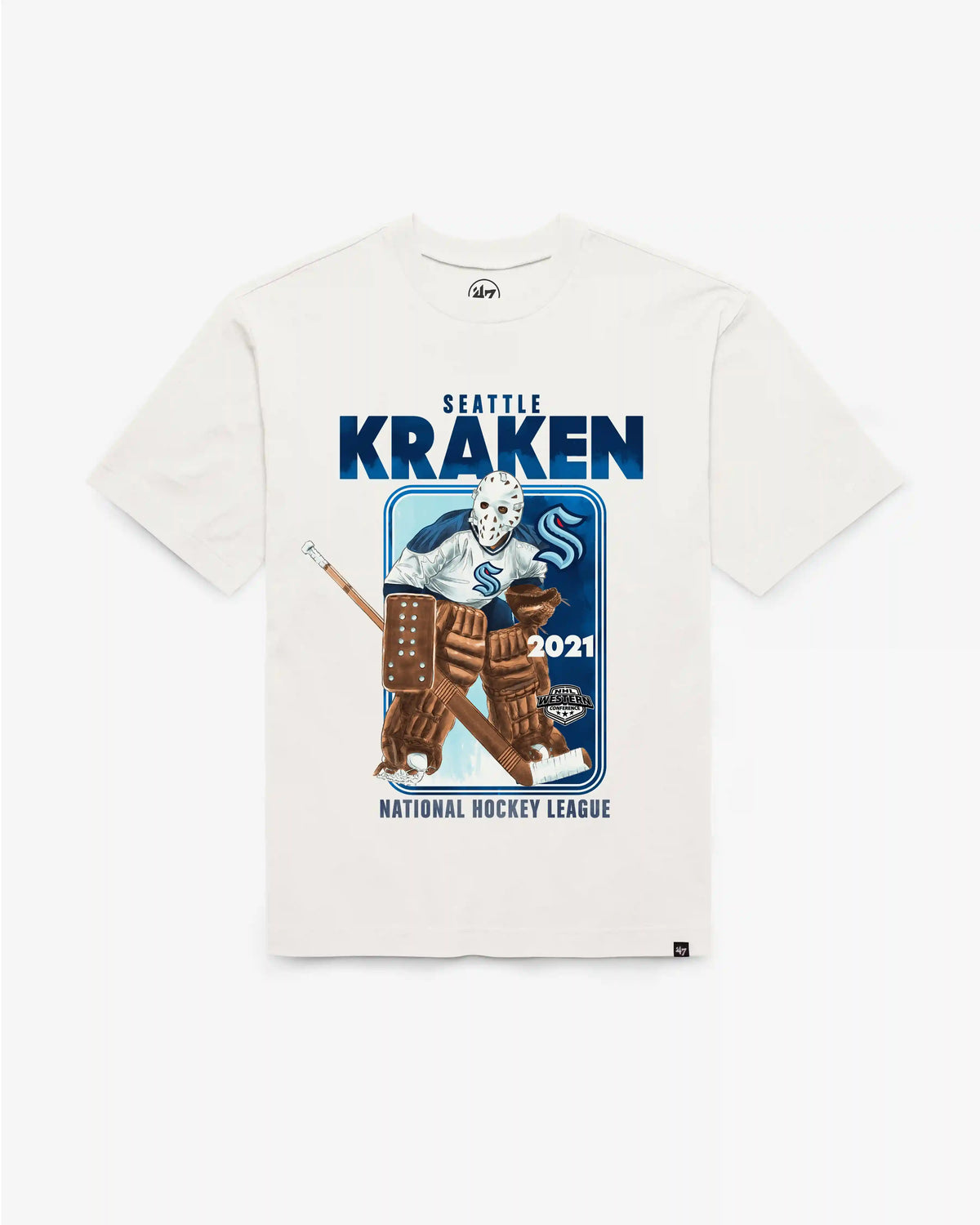 SEATTLE KRAKEN PLAYBRUSH '47 FOUNDATION TEE